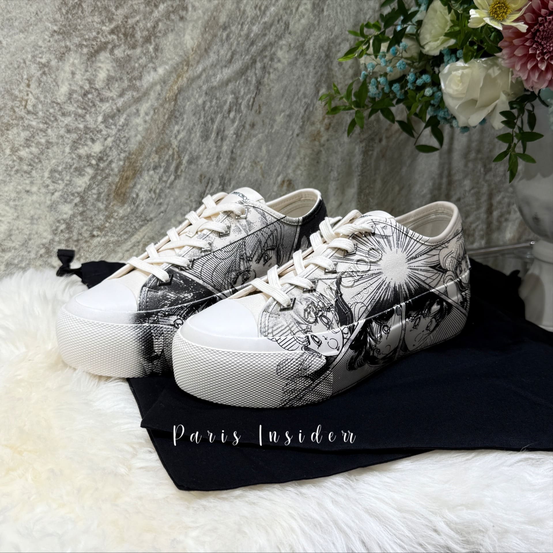 Jimmy Choo x Sailor Guardians Palma Maxi/F Latte With Black - Image 2