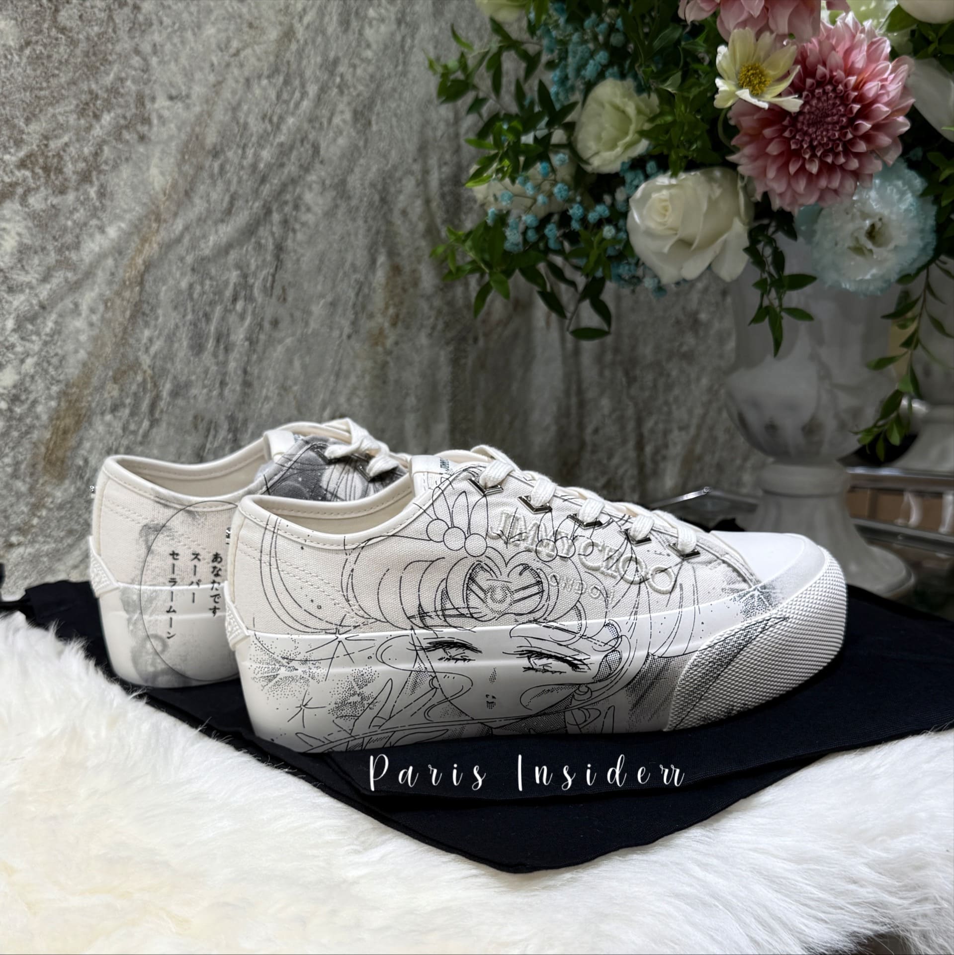 Jimmy Choo x Sailor Guardians Palma Maxi/F Latte With Black - Image 3