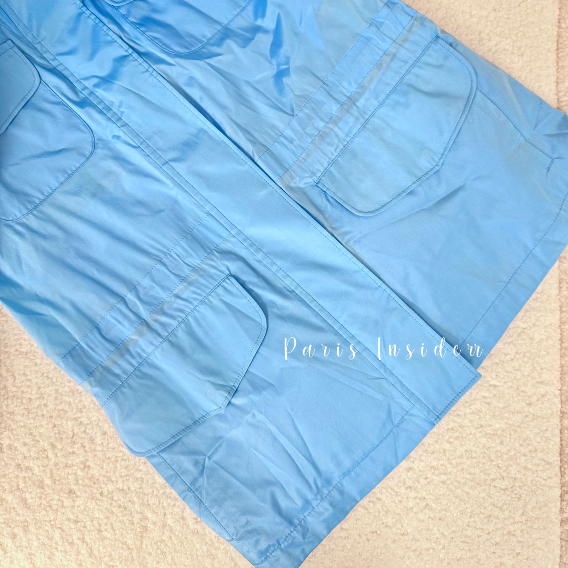 Loro Piana Blue Linen Traveller Jacket - Image 2