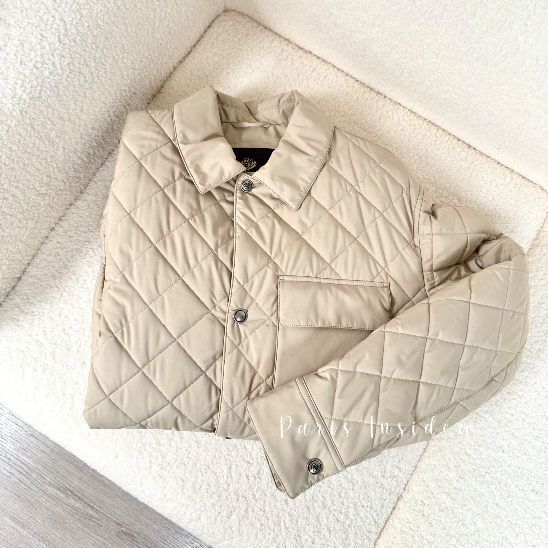 Loro Piana Ampay Quilted Shell Shirt Jacket Sand Sell