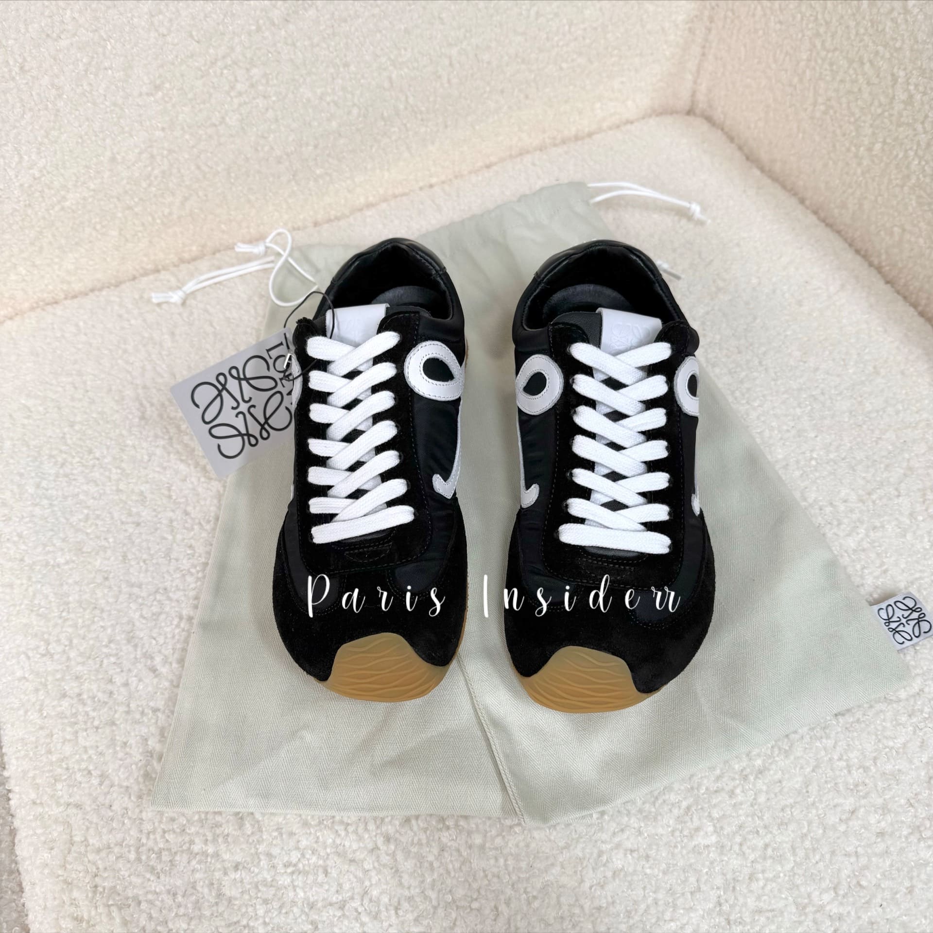 Loewe Ballet Runner 2.0 Black With White