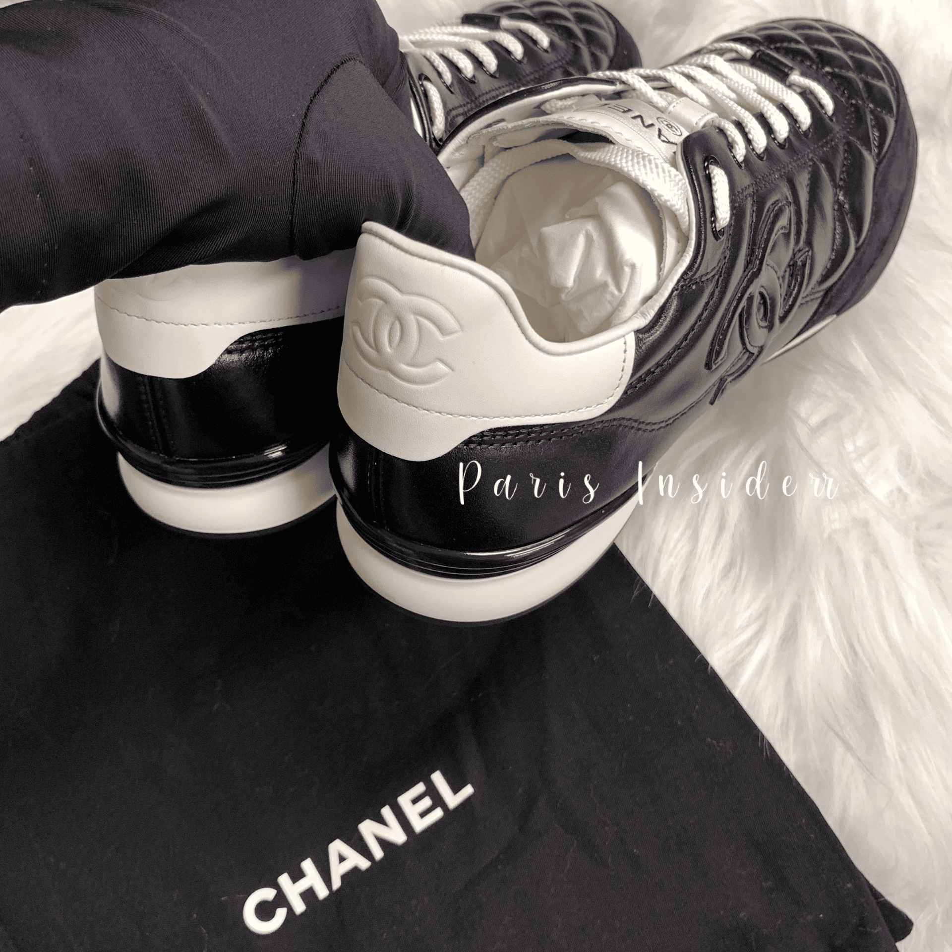 Chanel 25s 德訓鞋 Trainers - black 黑色 - Image 3