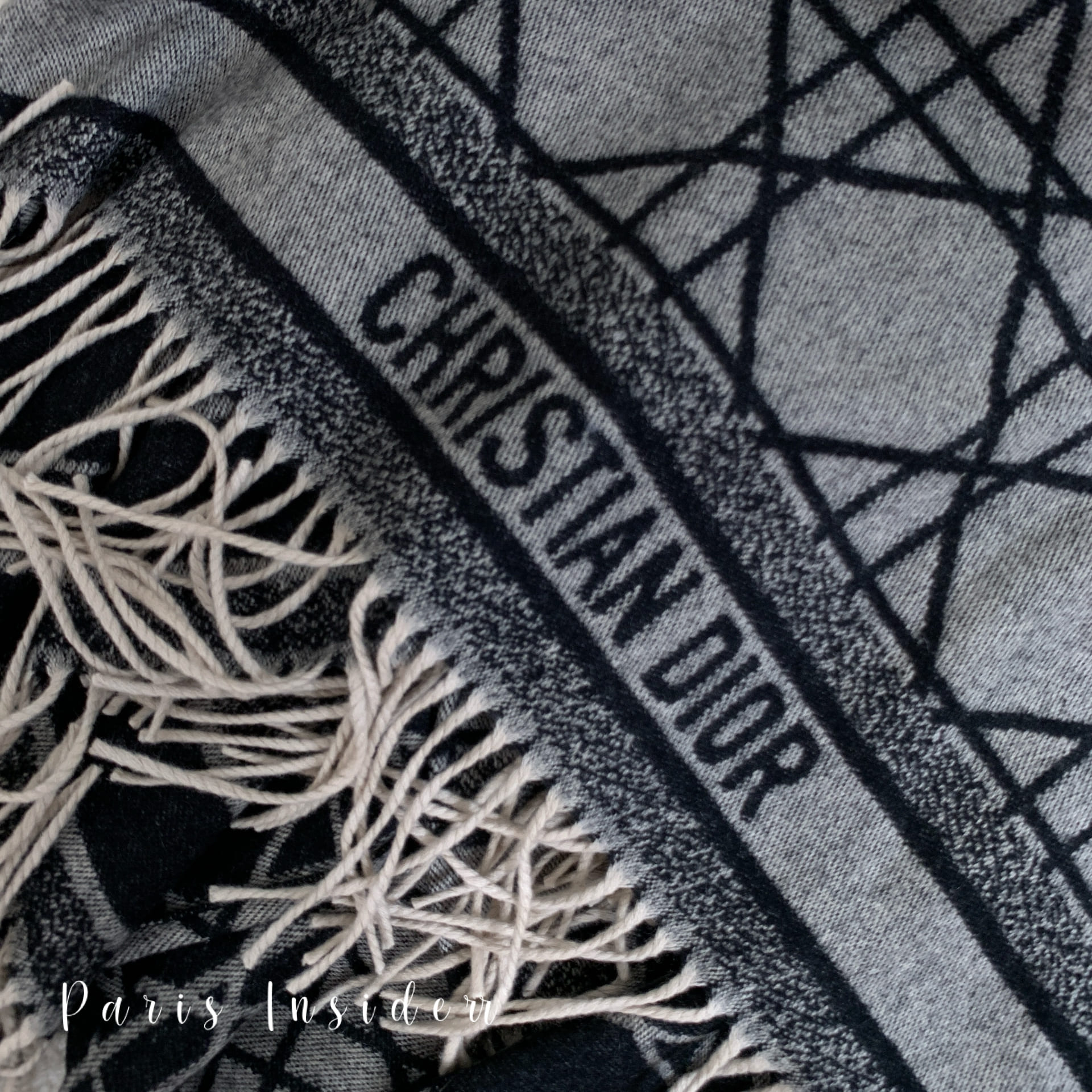 Dior Oblique Poncho - Navy Blue 海軍藍 - Image 3