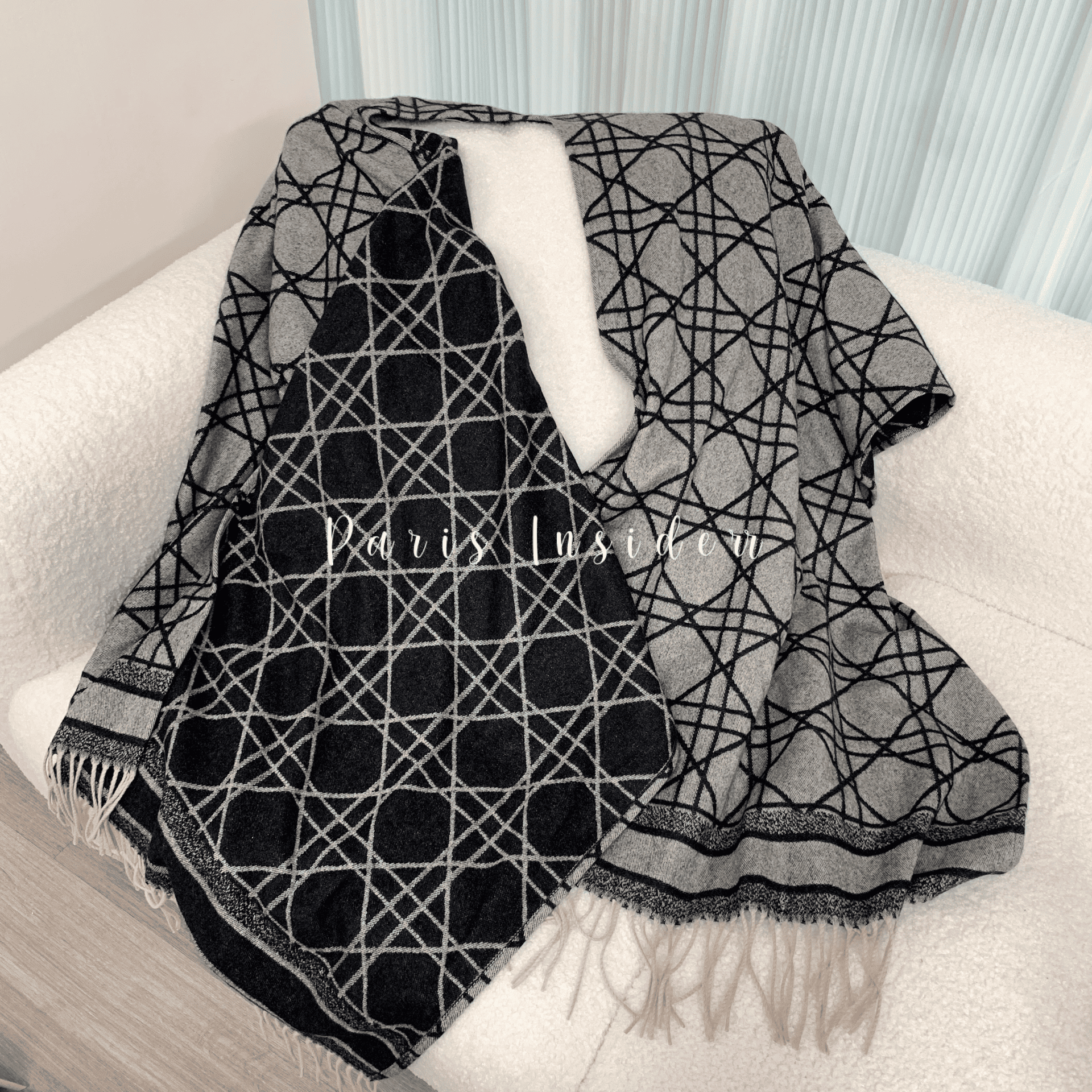 Dior Oblique Poncho - Navy Blue 海軍藍 - Image 2