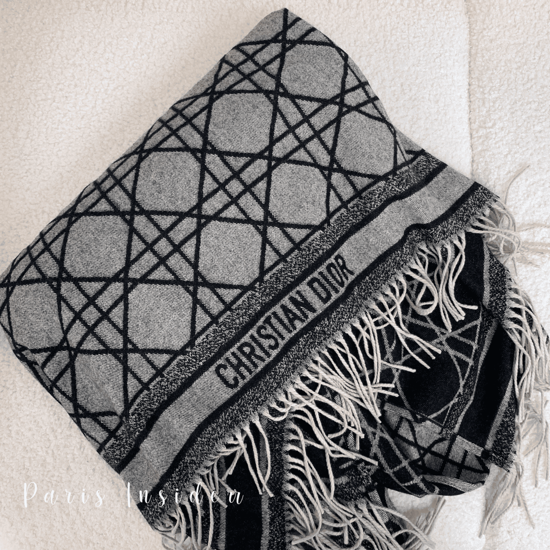 Dior Oblique Poncho - Navy Blue 海軍藍