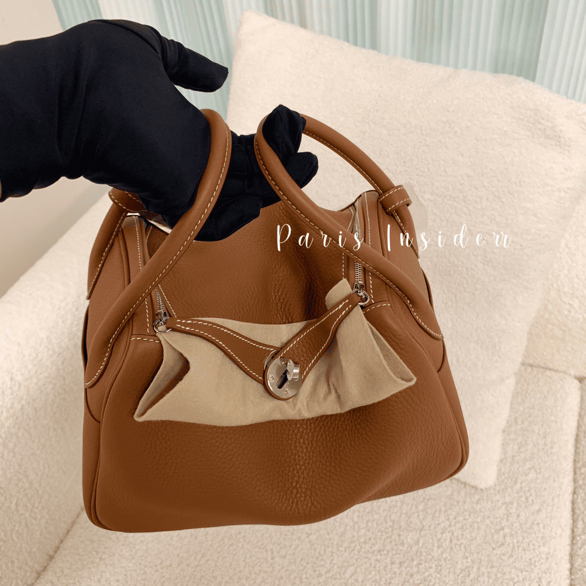 Hermes Lindy 26 - 37 Gold 金棕 - Image 3