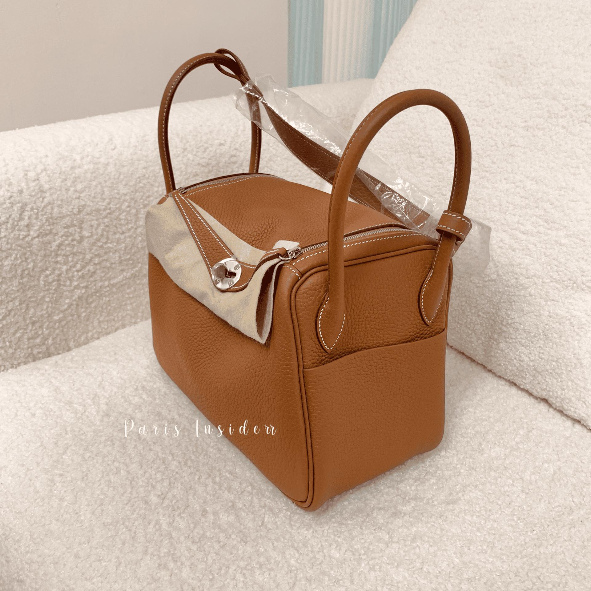 Hermes Lindy 26 - 37 Gold 金棕 - Image 4