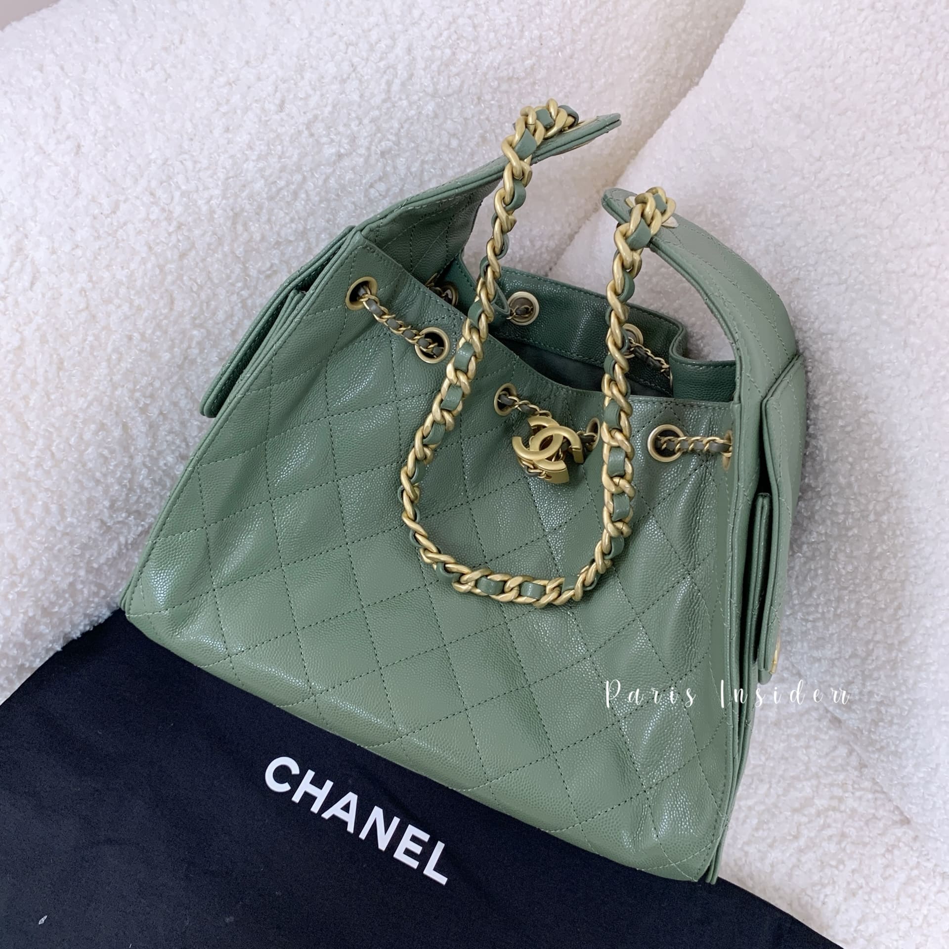 Chanel 25 Hobo bag - matcha 抹茶綠
