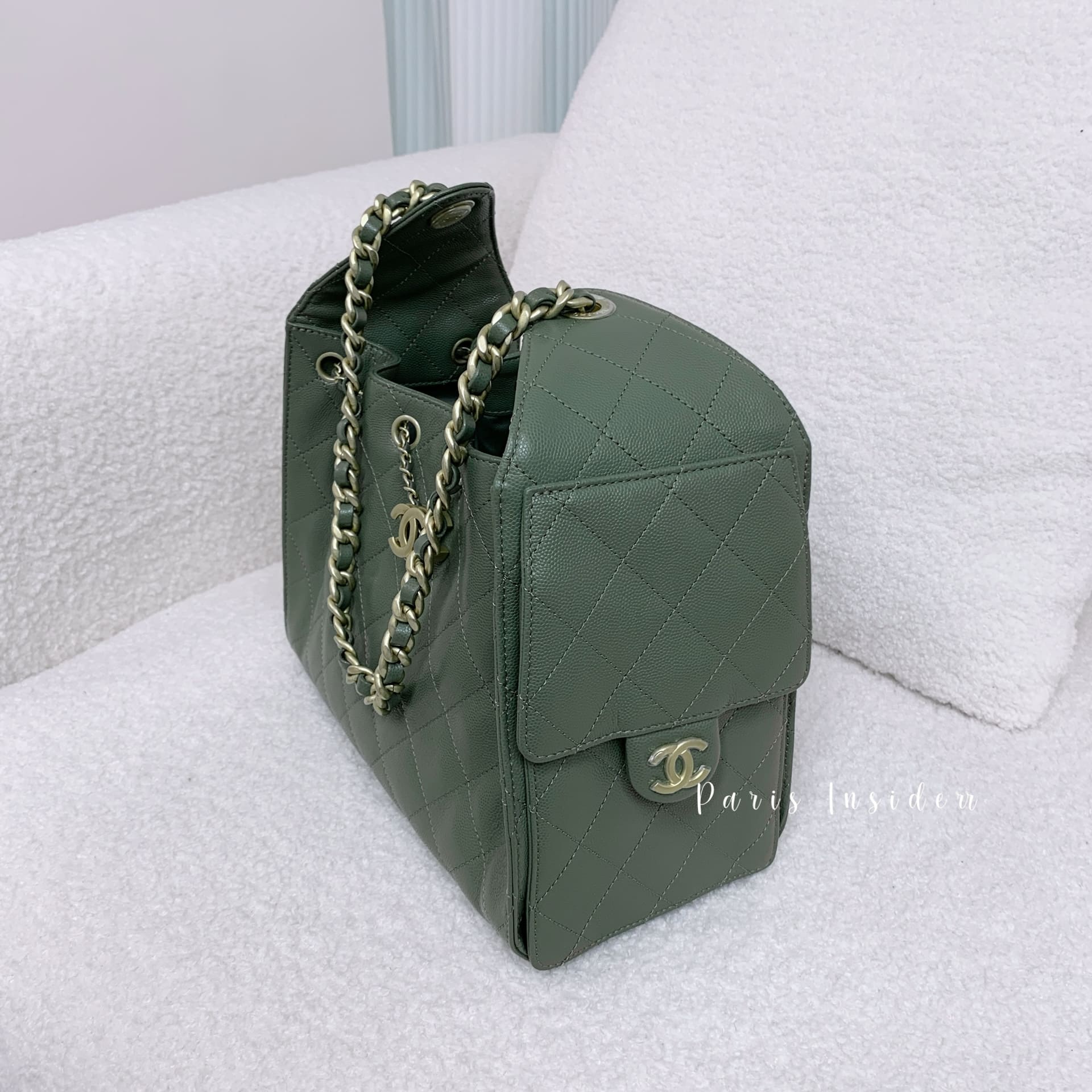 Chanel 25 Hobo bag - matcha 抹茶綠 - Image 4