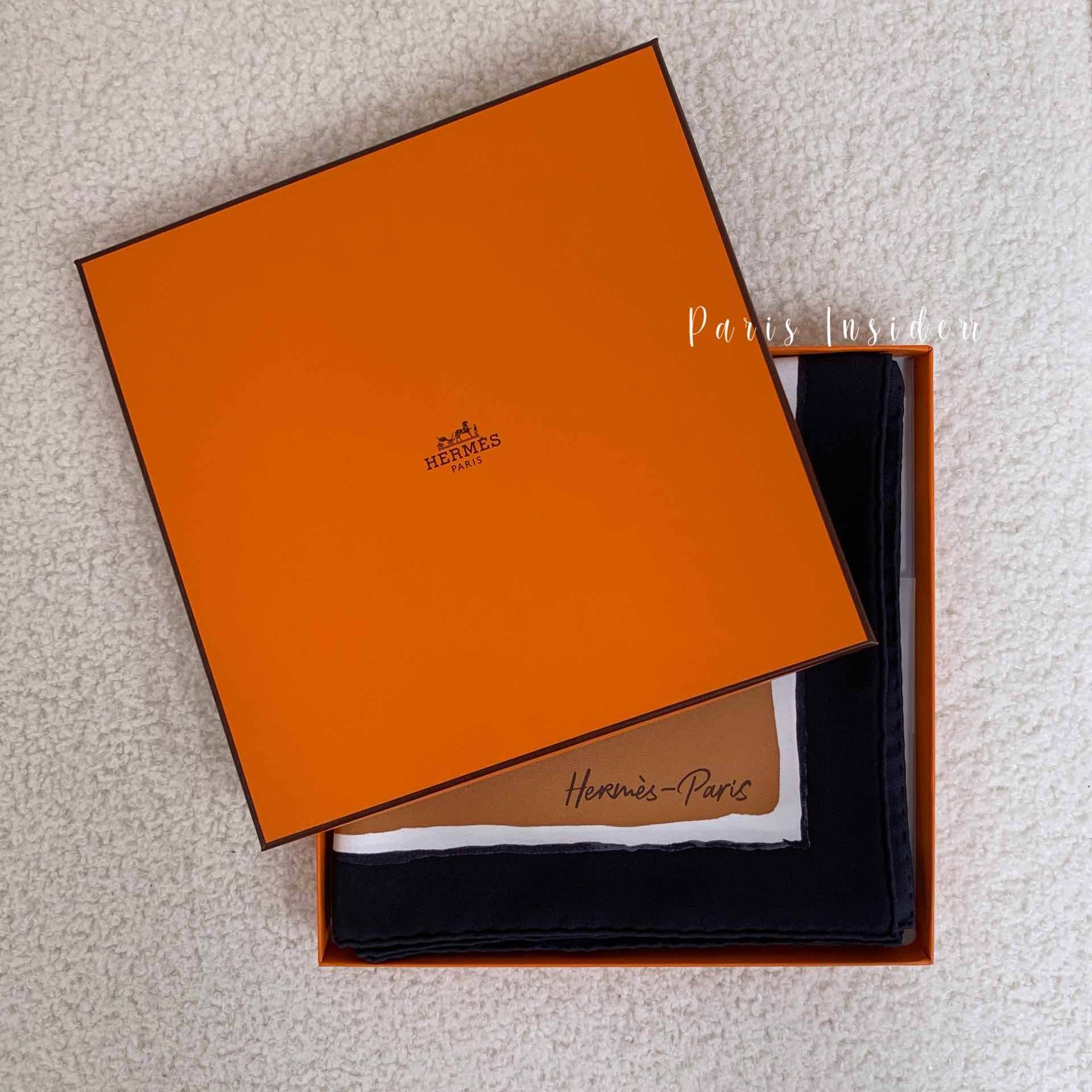 Hermes 90 "Libre Comme Pegase" silk Scarf - Orange 橙 - Image 4