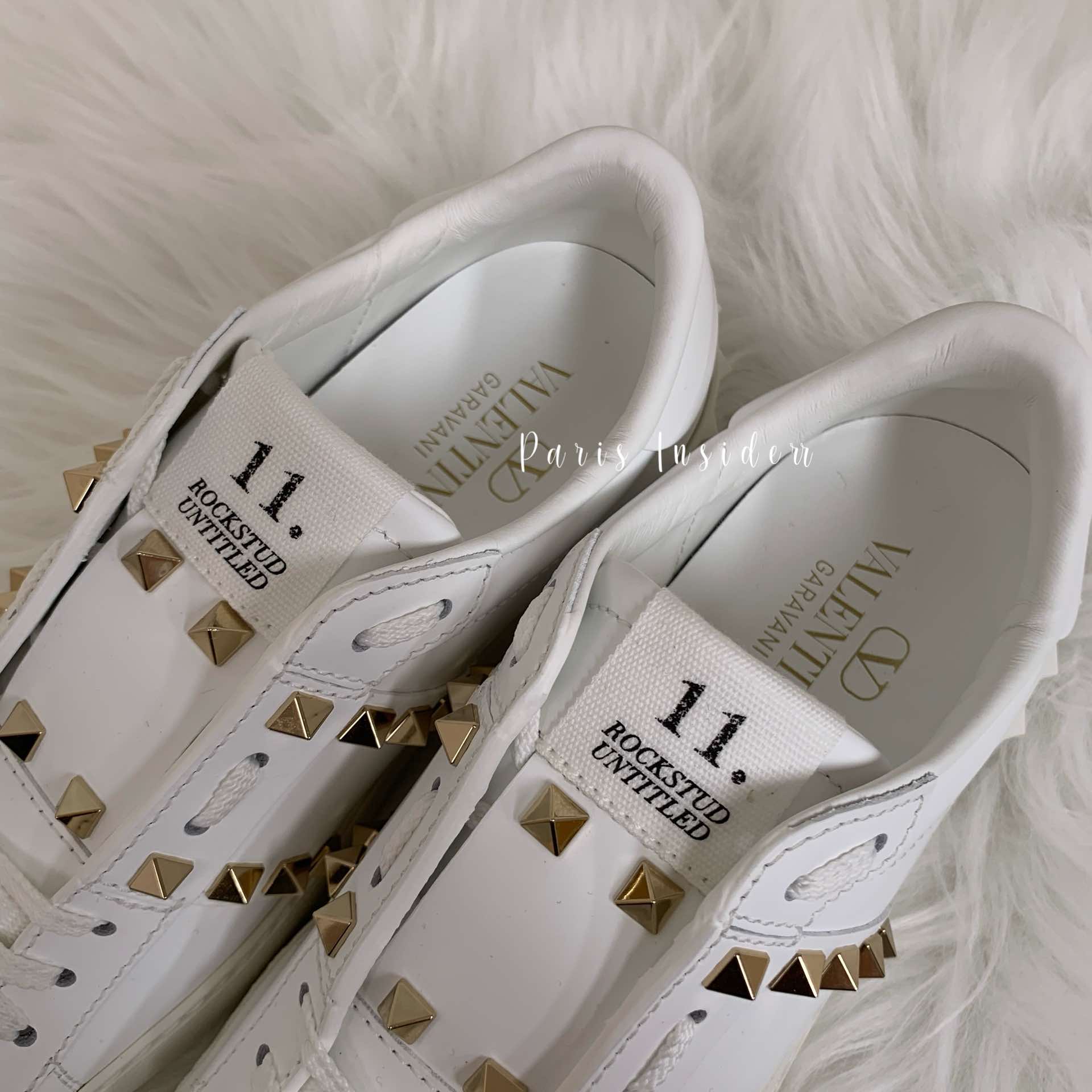 Valentino Rockstud Untitled open sneakers - white 白 - Image 4