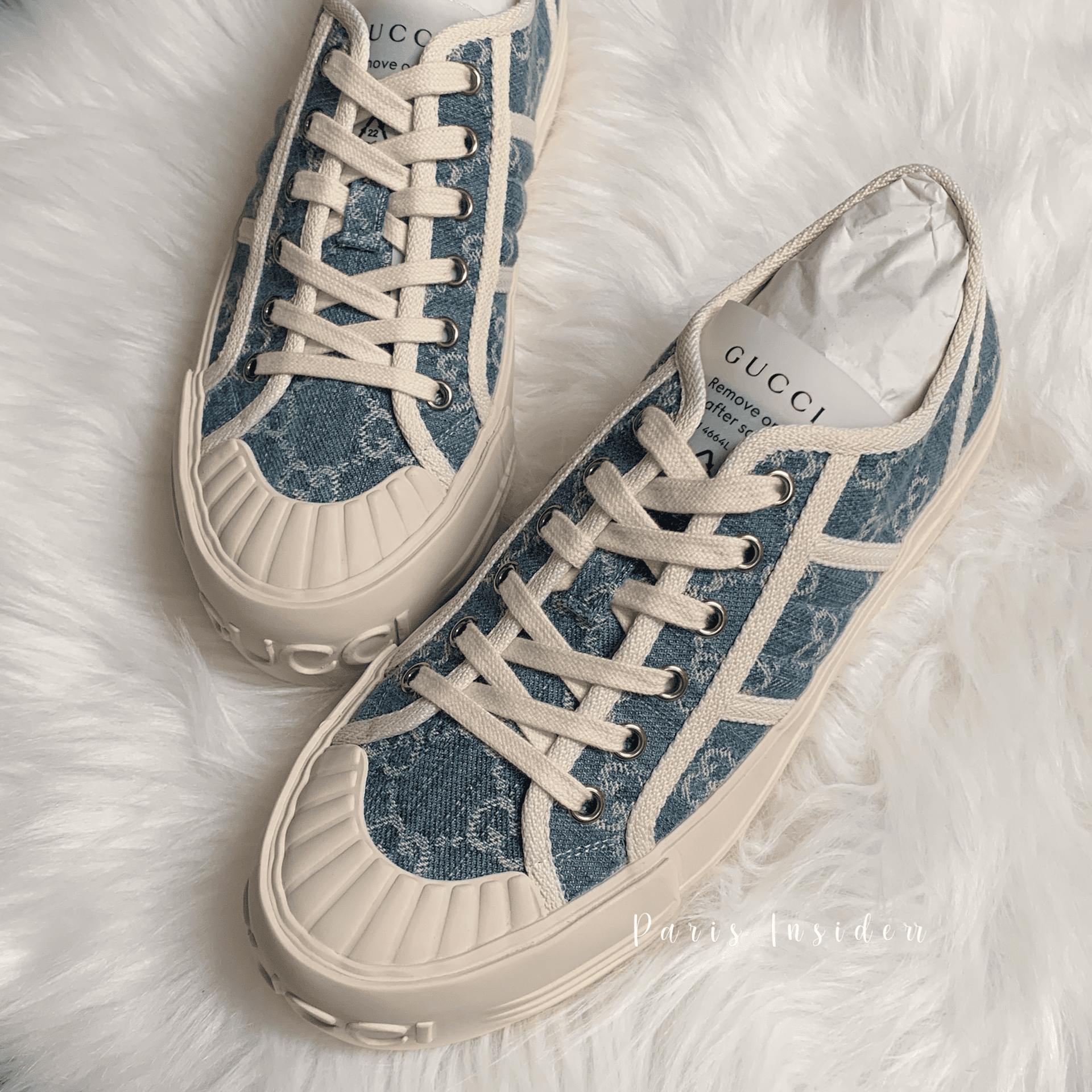 Gucci Chunky sneakers - blue denim 牛仔藍