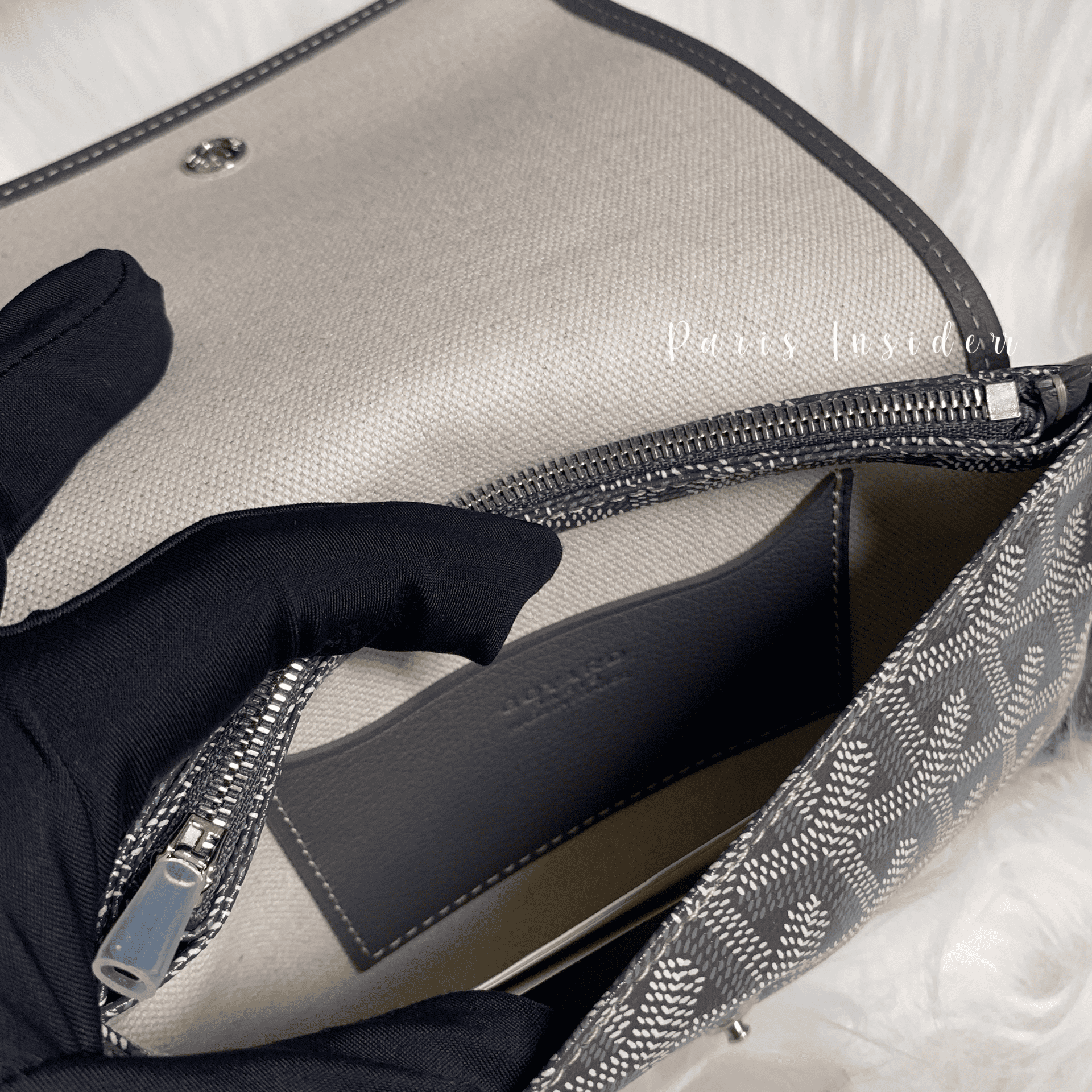 Goyard Plumet Pocket Wallet - Gray 灰色 - Image 3