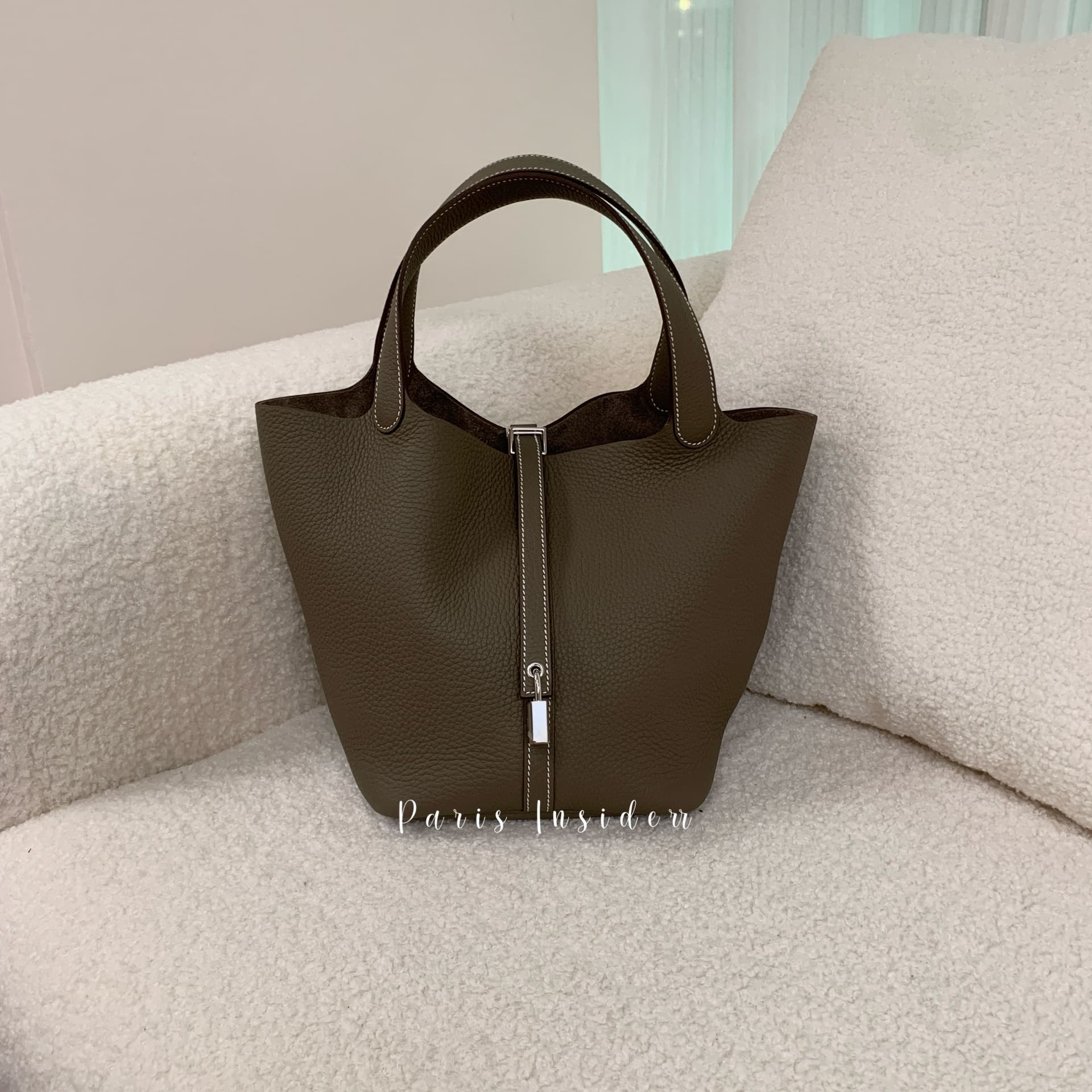 Hermes Picotin 22 - 18 Etoupe CK 大象灰銀扣