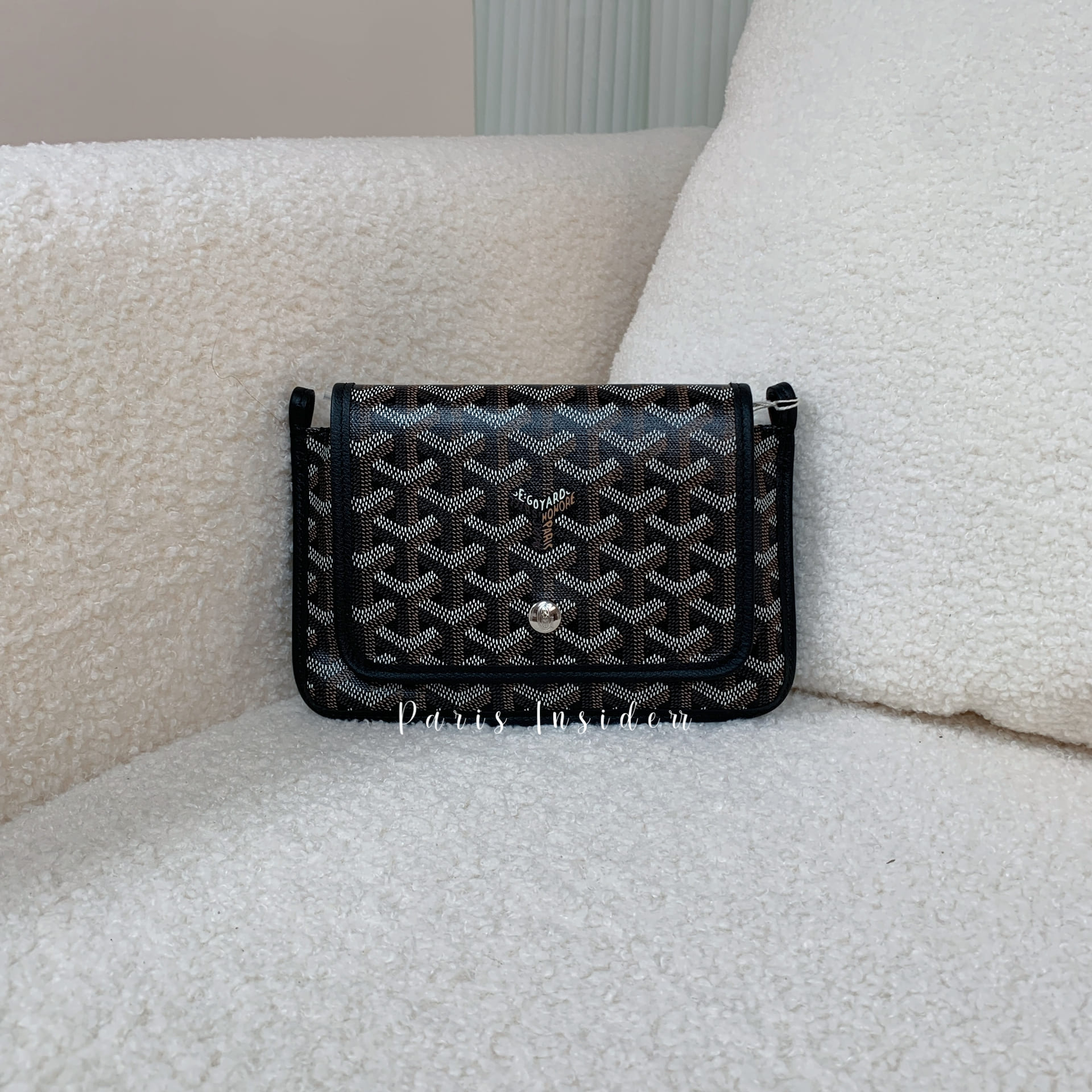 Goyard Plumet pocket - black/brown 黑棕 - Image 2