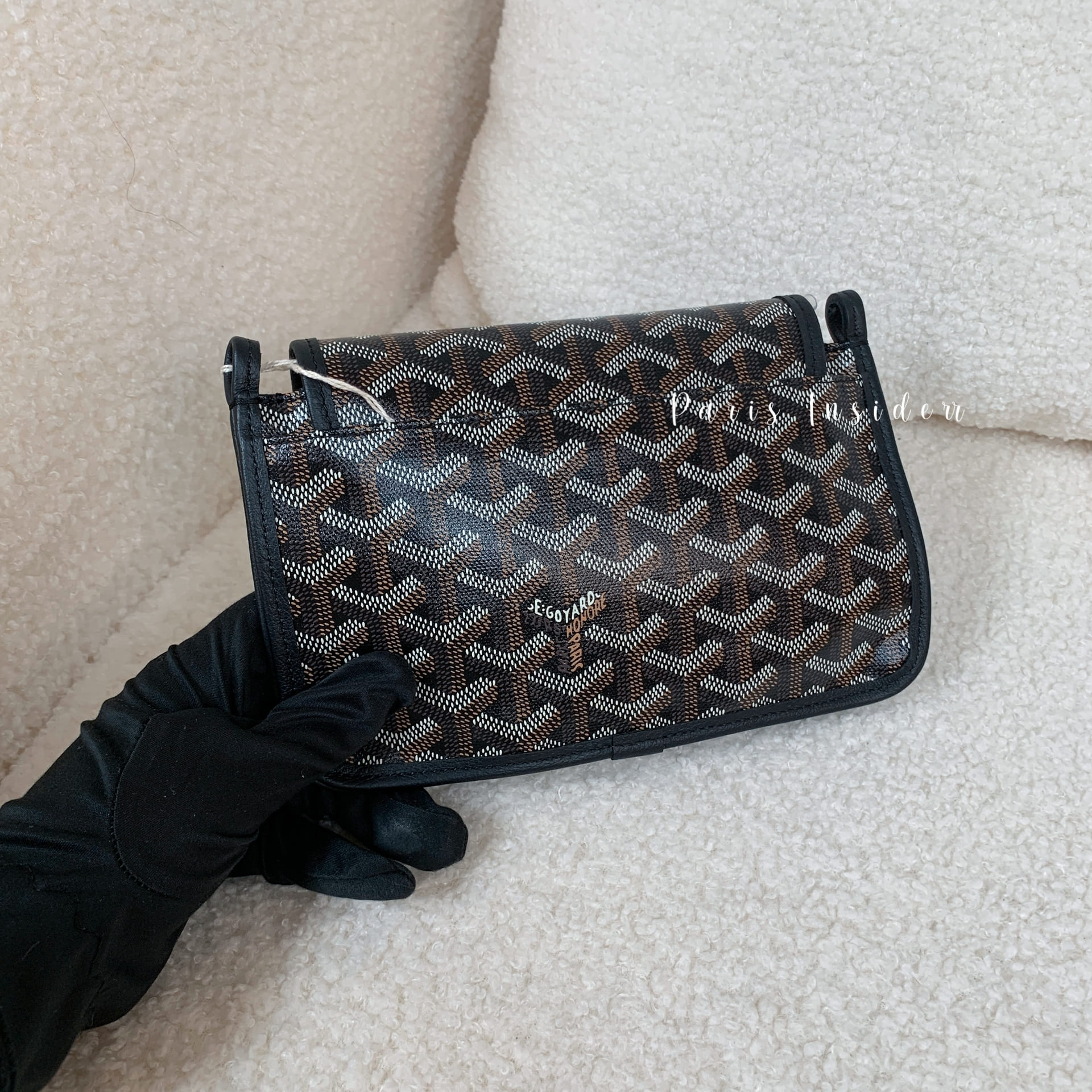 Goyard Plumet pocket - black/brown 黑棕 - Image 4