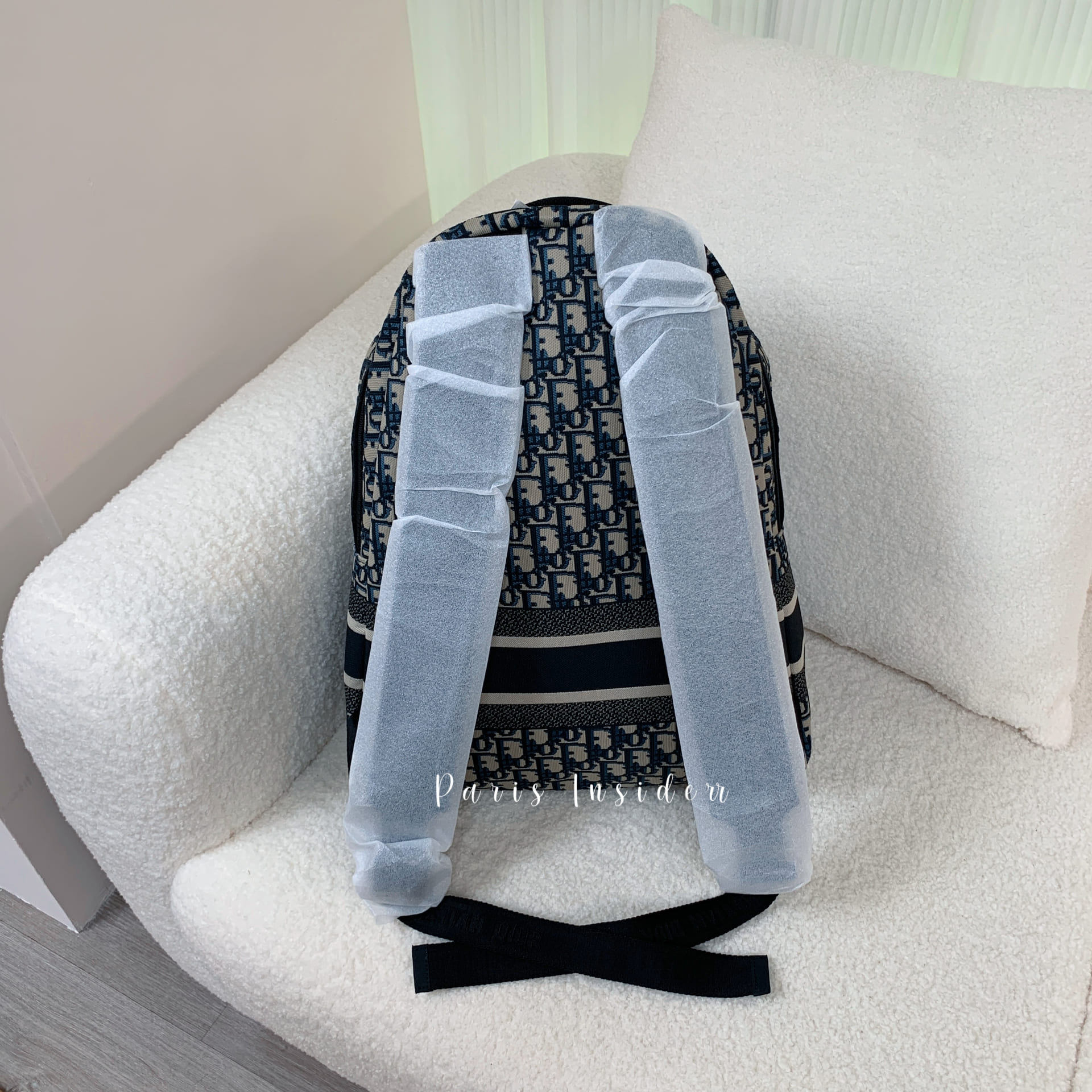 Dior Oblique Travel Backpack - blue 藍 - Image 2