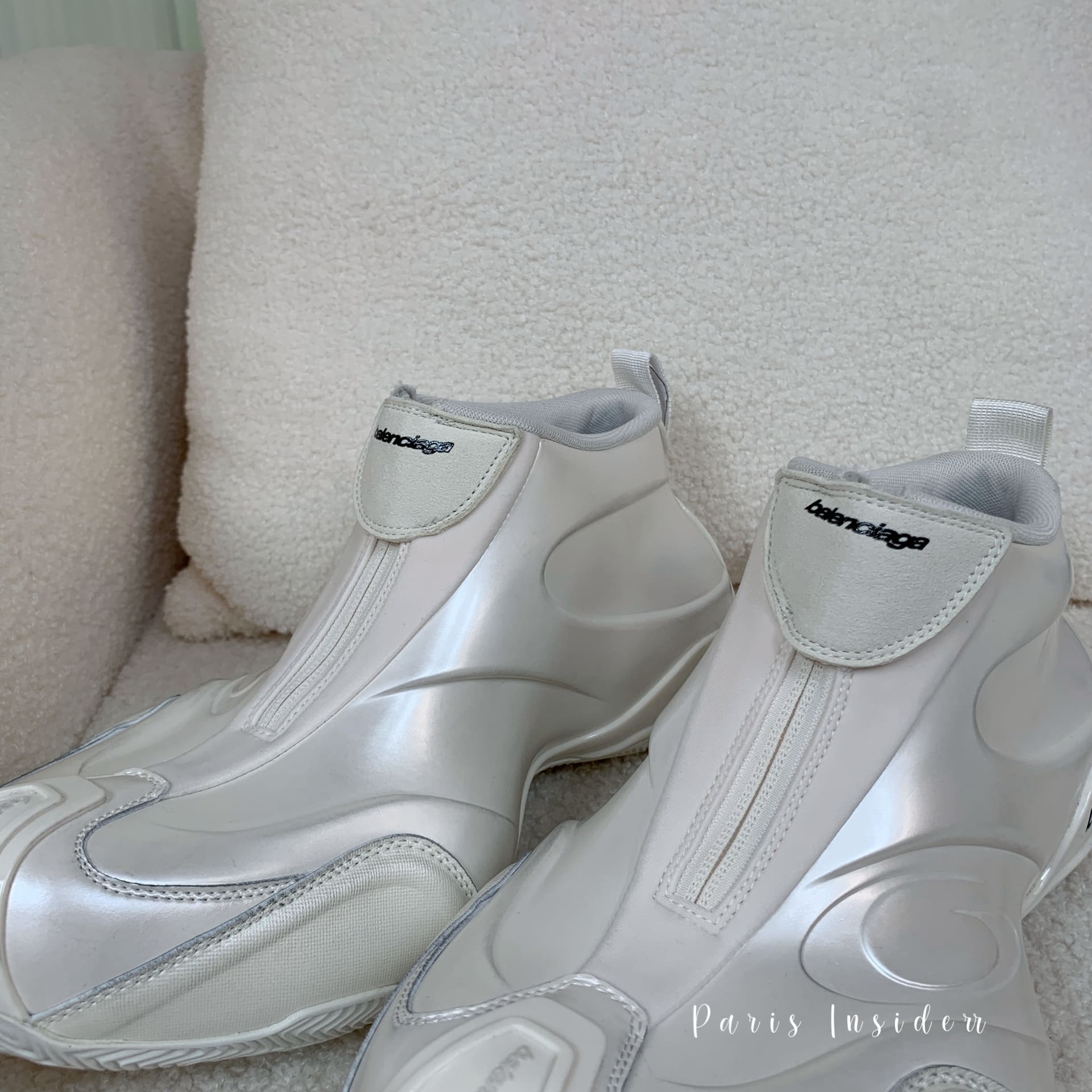 Balenciaga basketball sneaker - white 白 - Image 3