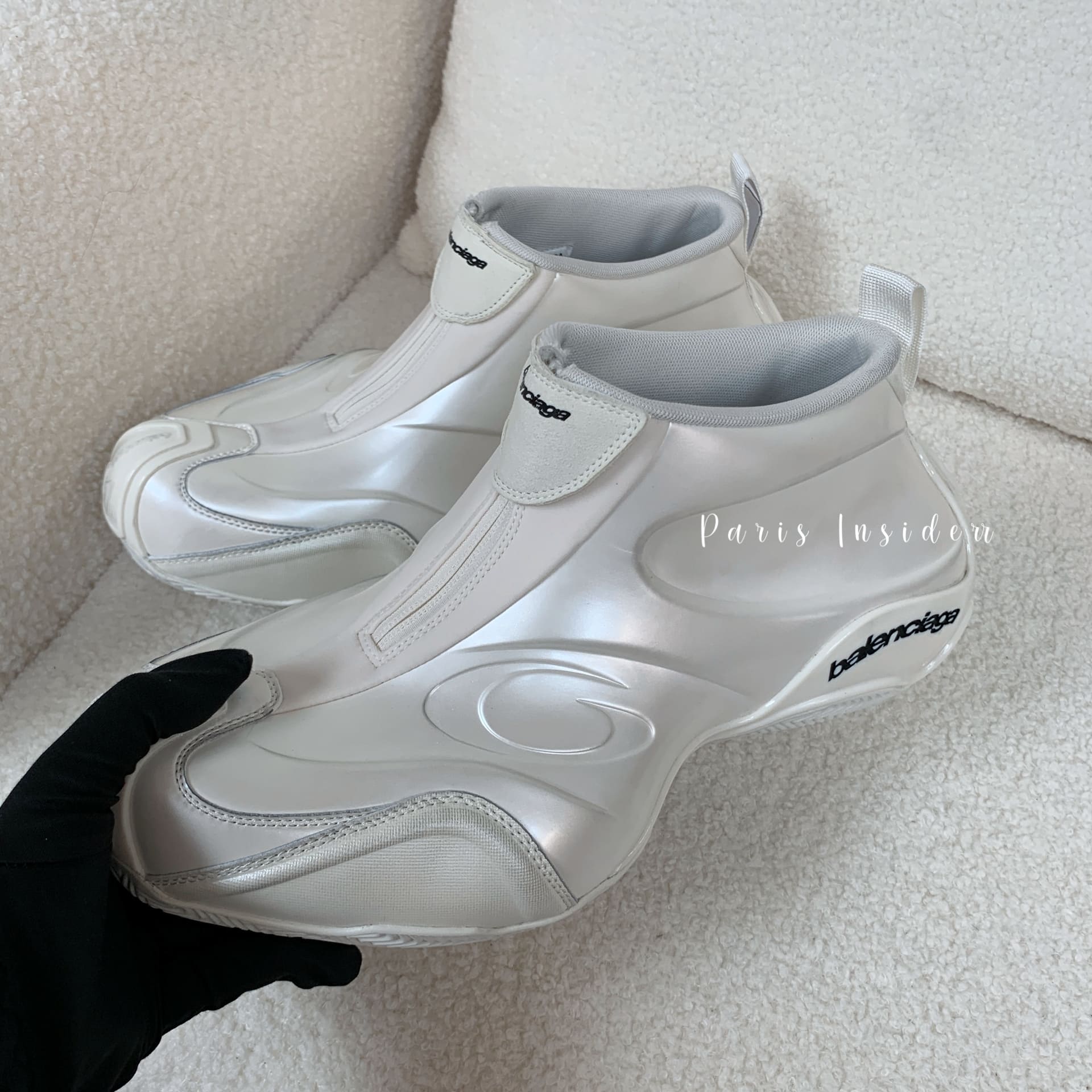 Balenciaga basketball sneaker - white 白 - Image 2