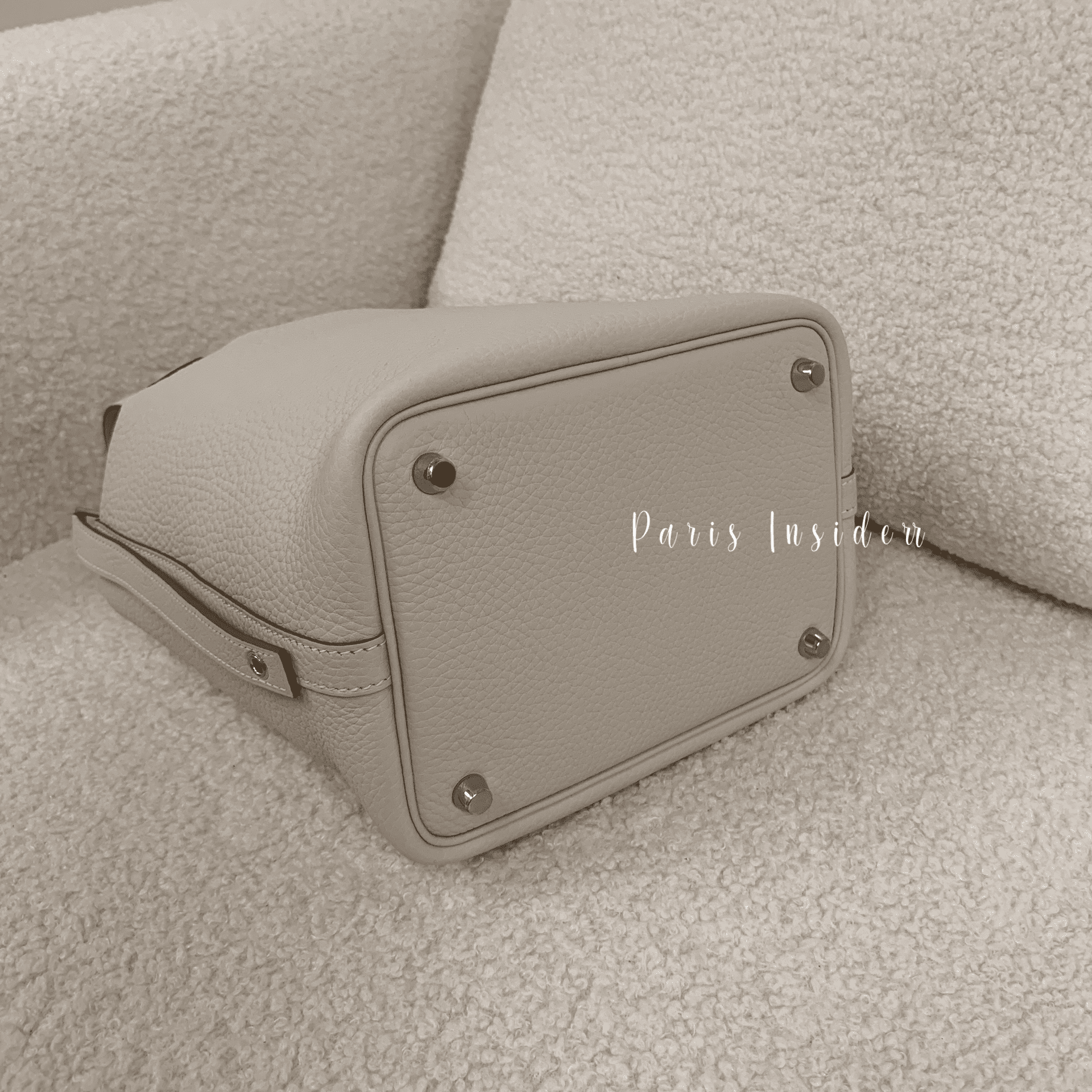 Hermes Picotin 18 - 10 craie 奶昔白 - Image 4
