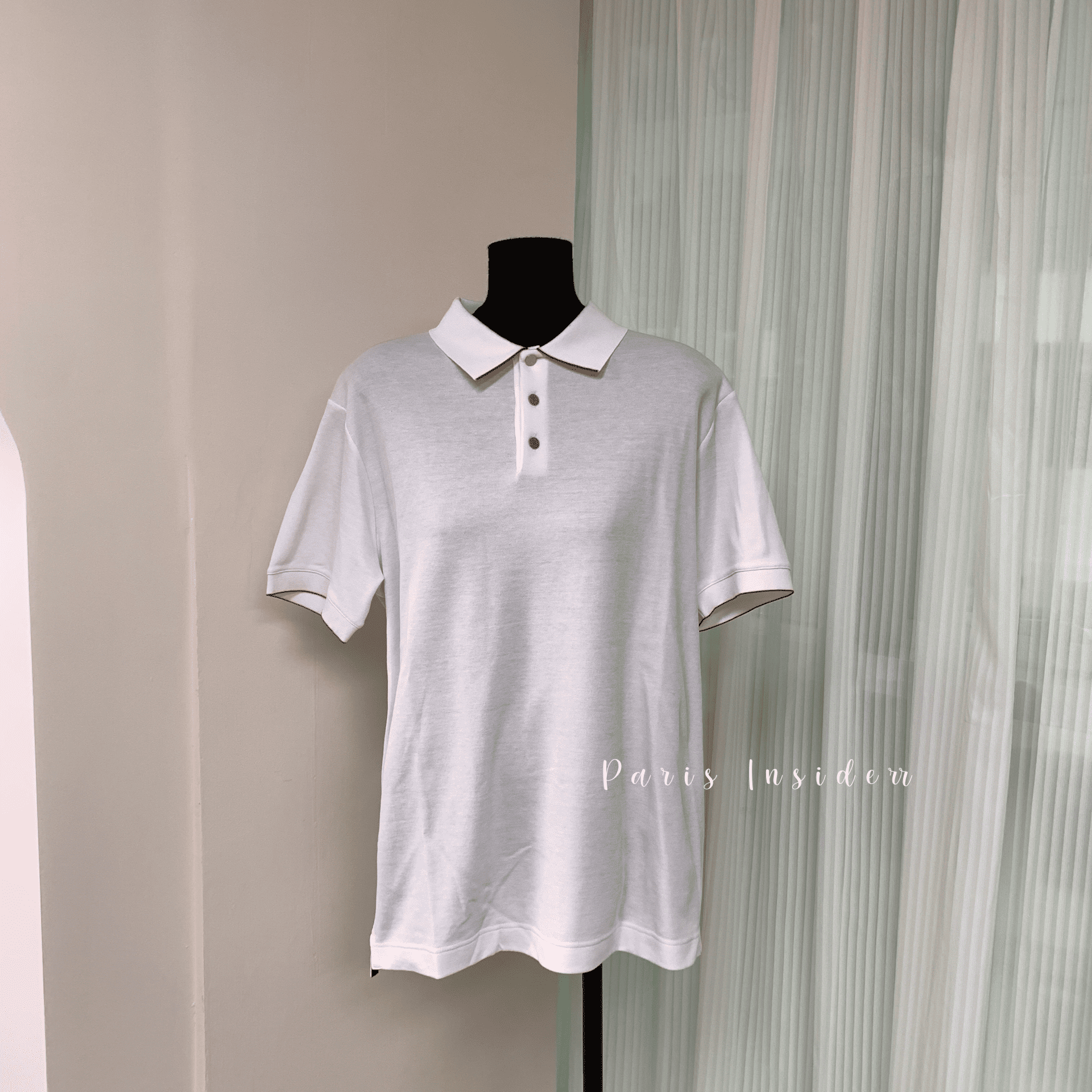 Hermes Polo Shirt - white