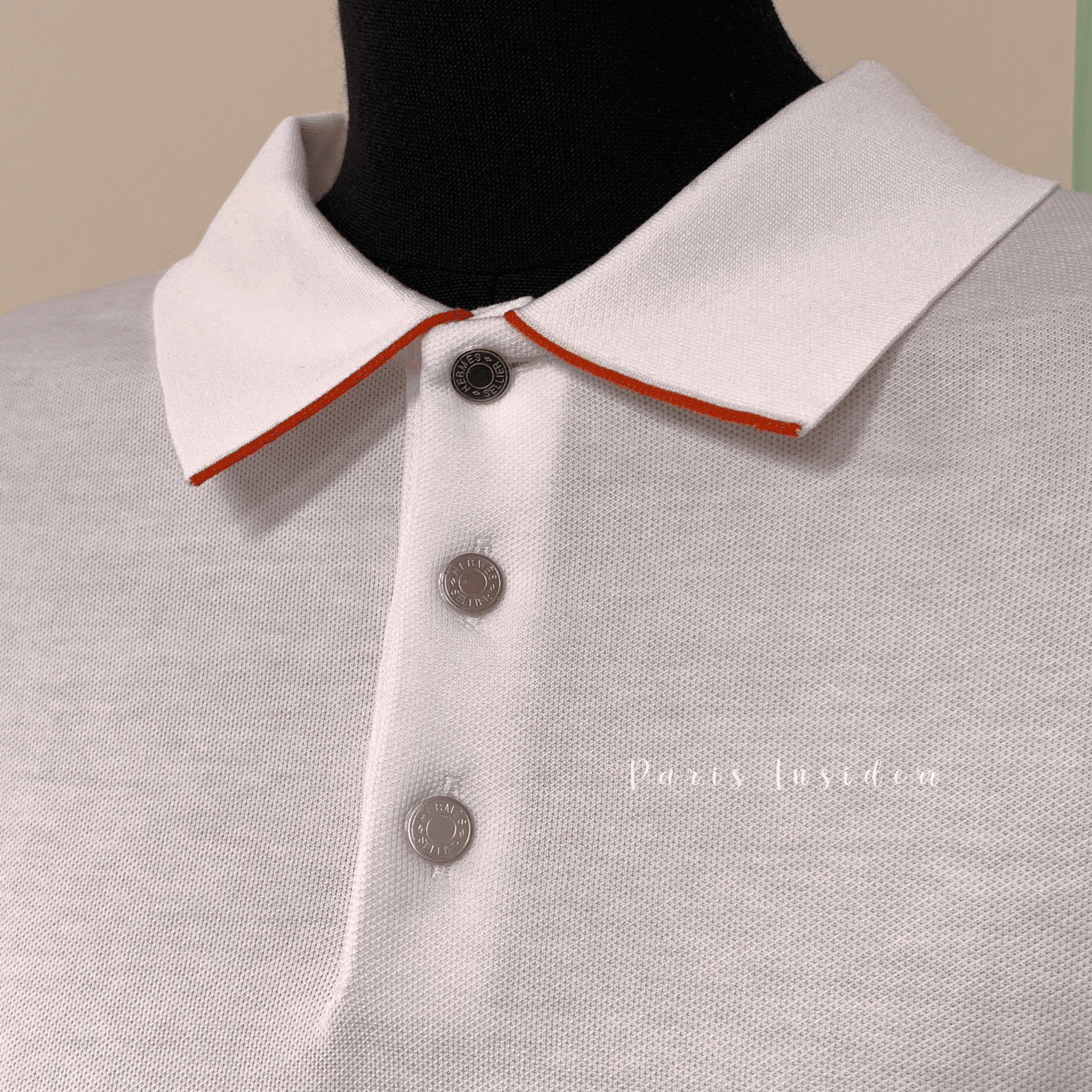 Hermes Polo Shirt - white - Image 3