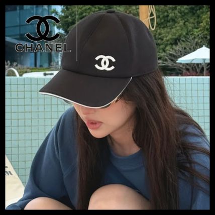 Chanel 25P sports line CC logo cap AAA583 - black 黑 - Image 2
