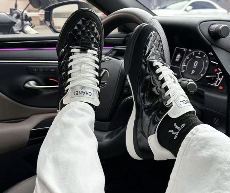 Chanel 25s 德訓鞋 Trainers - black 黑色 - Image 4