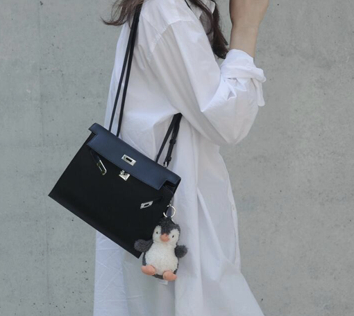 Hermes Kelly Danse - 89 noir CK 黑銀扣 - Image 4