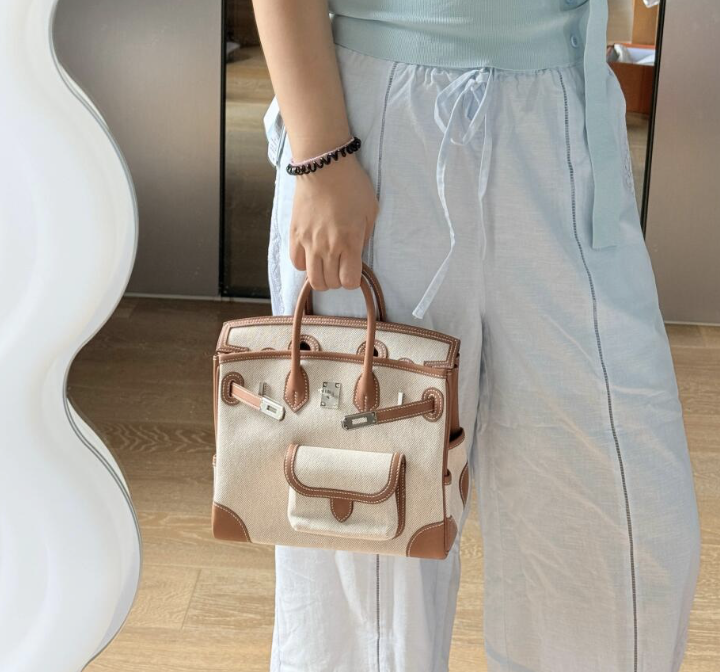 Hermes Birkin 25 cargo - 37 Gold 金棕 - Image 9