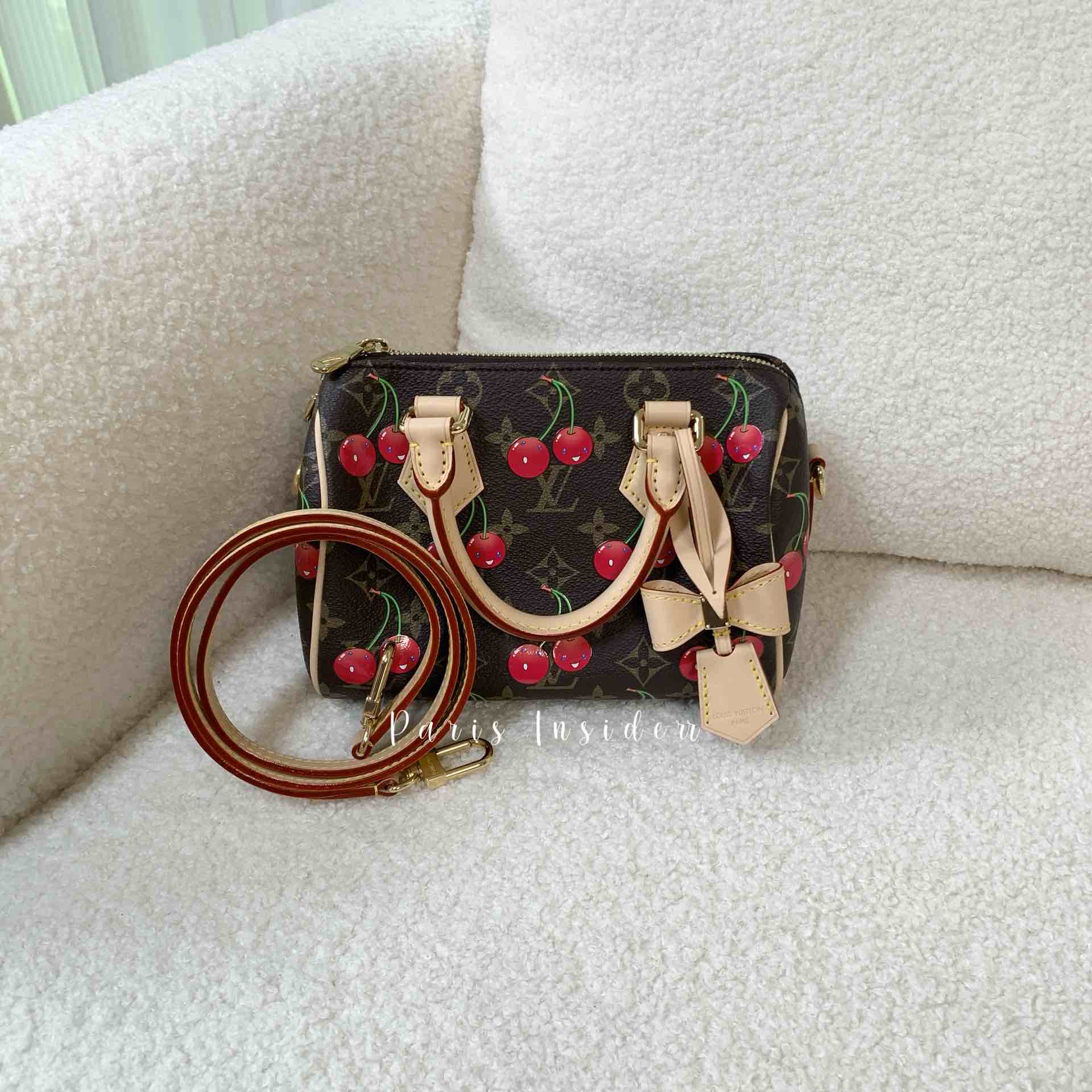 Louis Vuitton LV x TM Cherry Nano Speedy 20