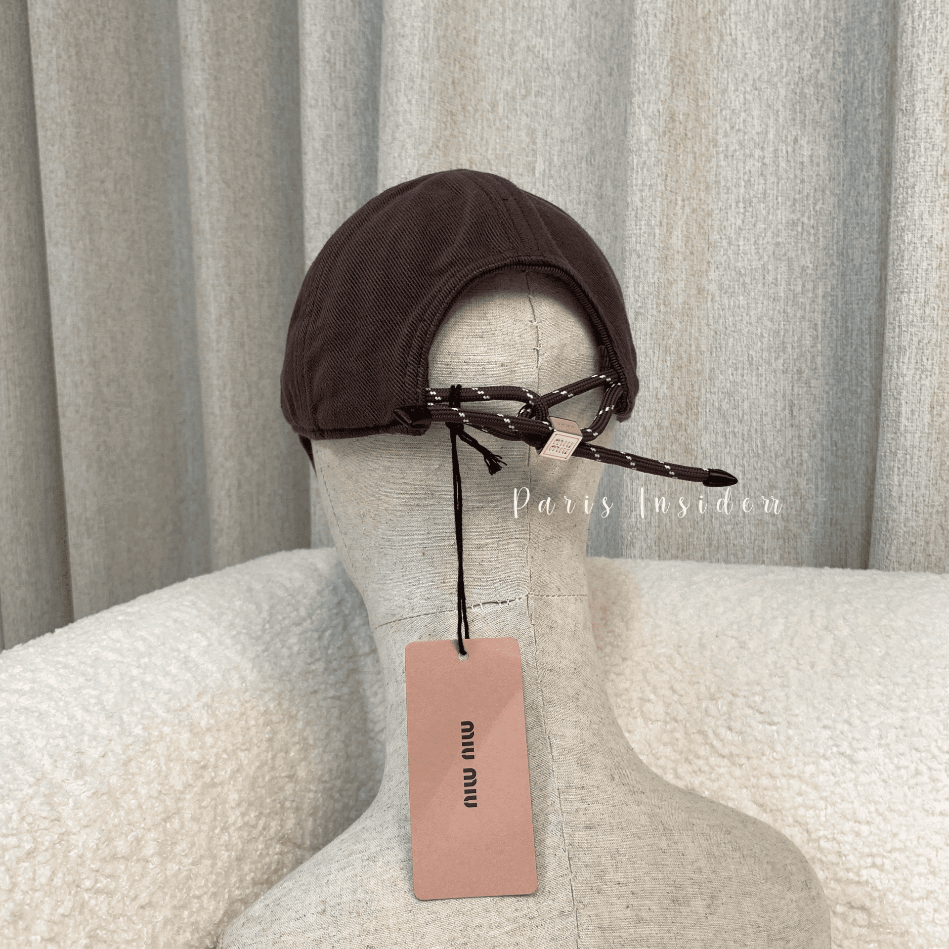 Miu Miu baseball cap - dark brown 深棕 - Image 3