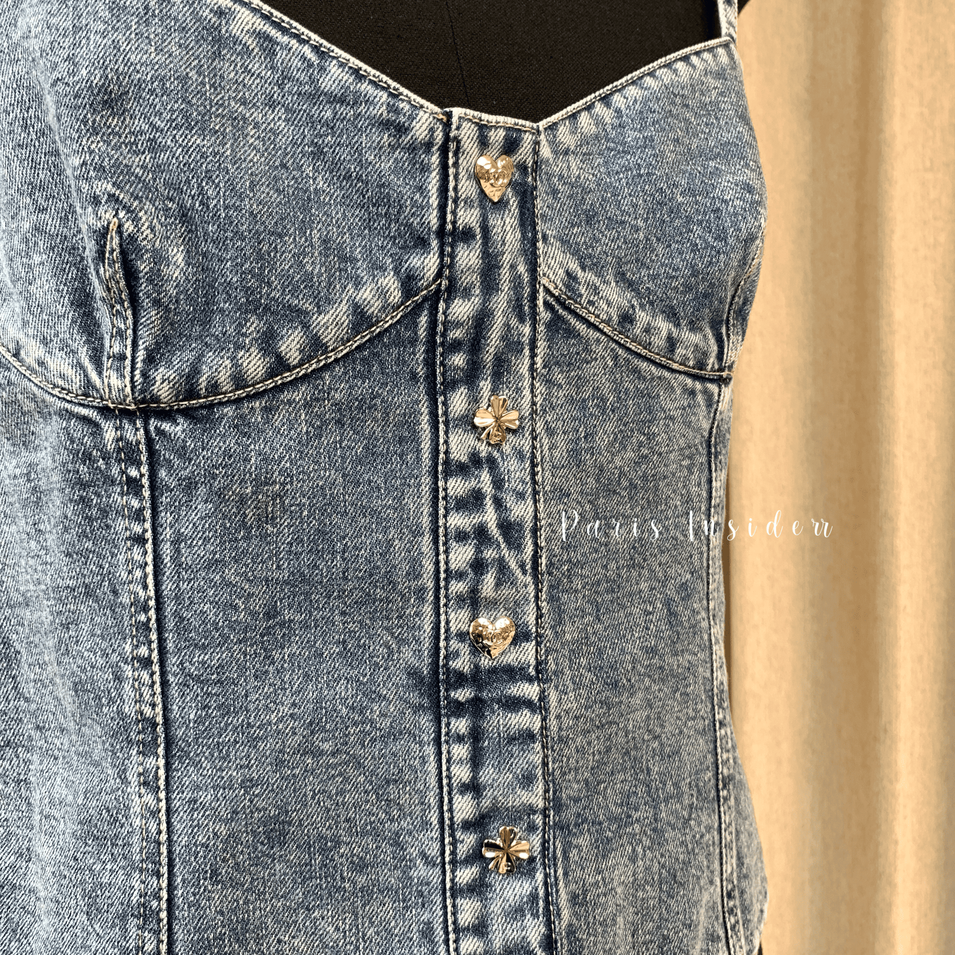 Chanel 25b denim top P80313 - denim blue 牛仔藍 - Image 2