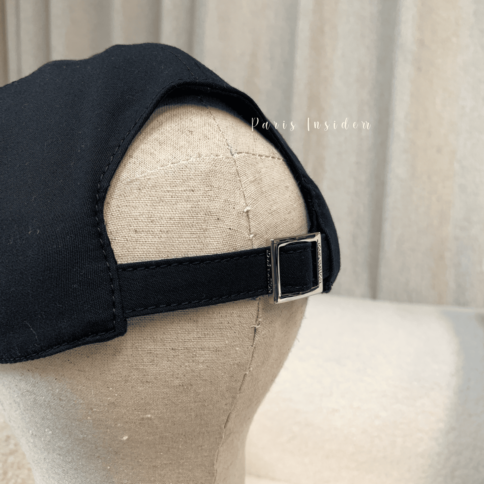 Louis Vuitton Only LV cap - black 黑 - Image 3