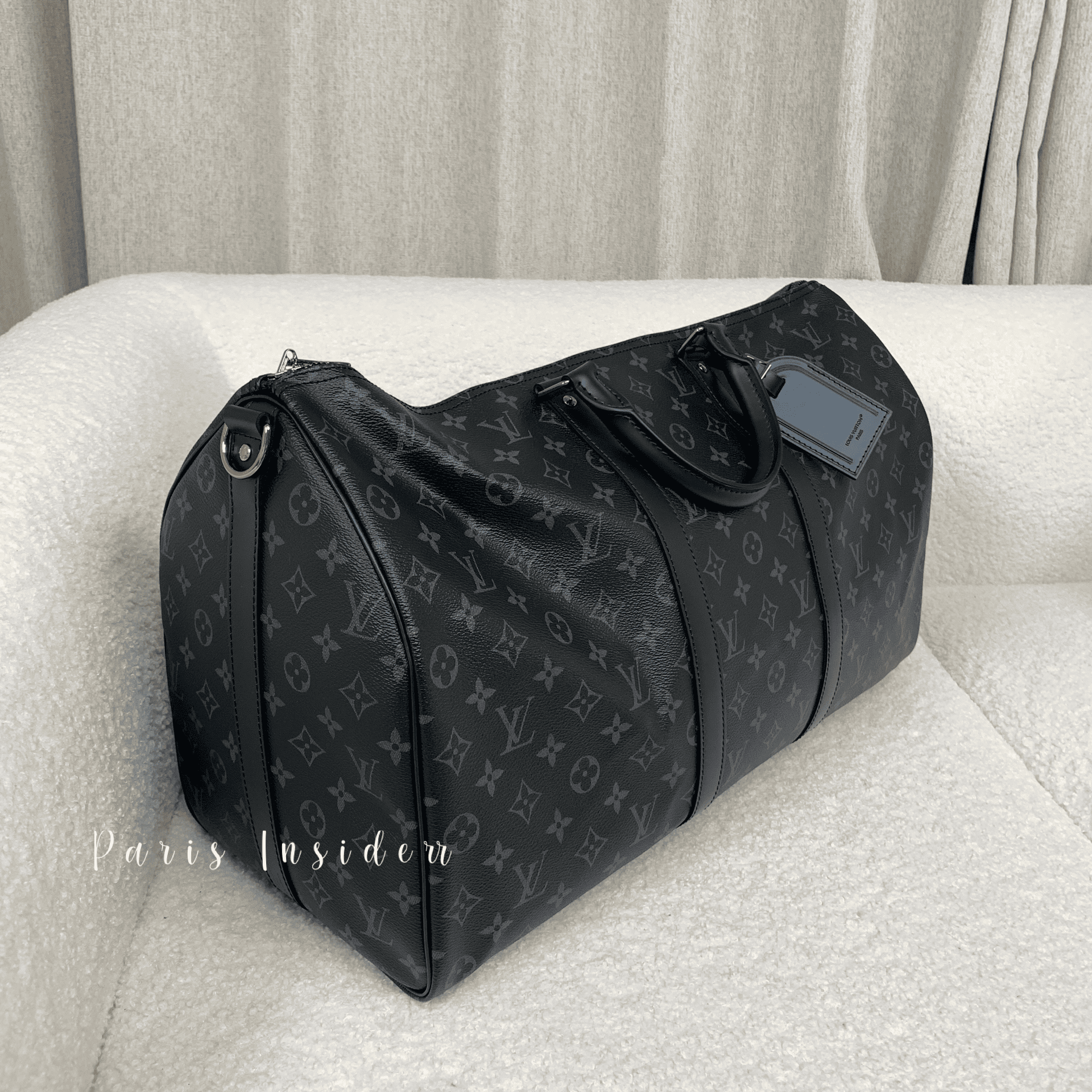 Louis Vuitton Keepball Bandoulière 50 - black 黑 - Image 3