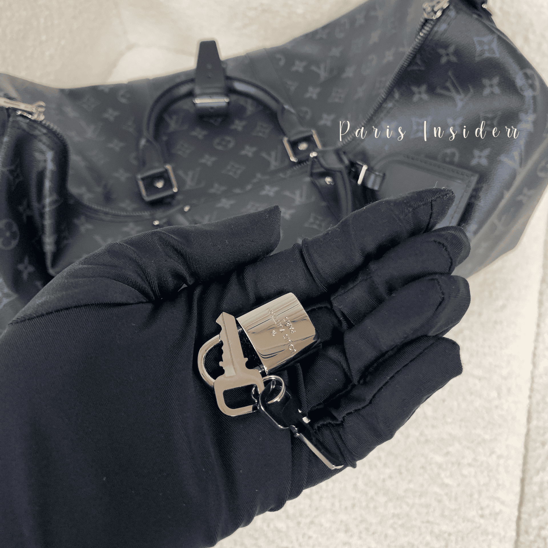 Louis Vuitton Keepball Bandoulière 50 - black 黑 - Image 5