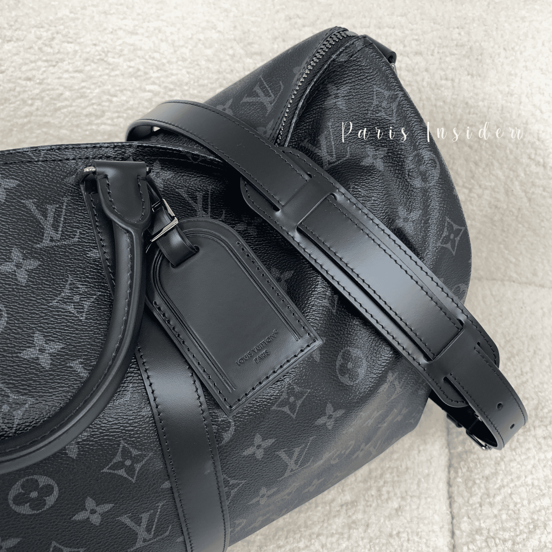 Louis Vuitton Keepball Bandoulière 50 - black 黑 - Image 6