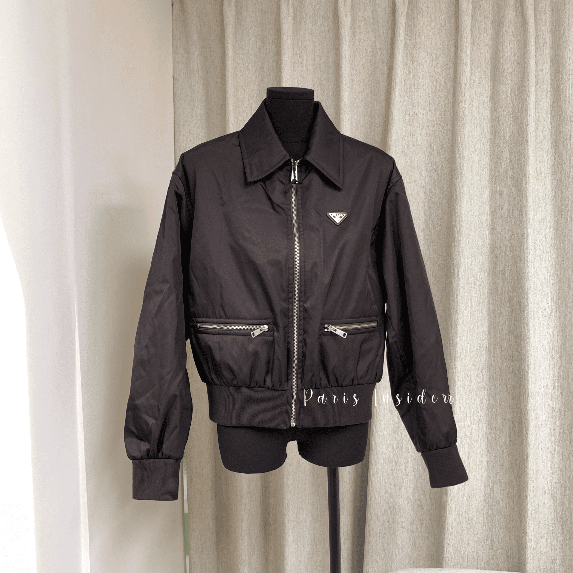 Prada Re-Nylon Blouson Jacket - dark brown 深棕