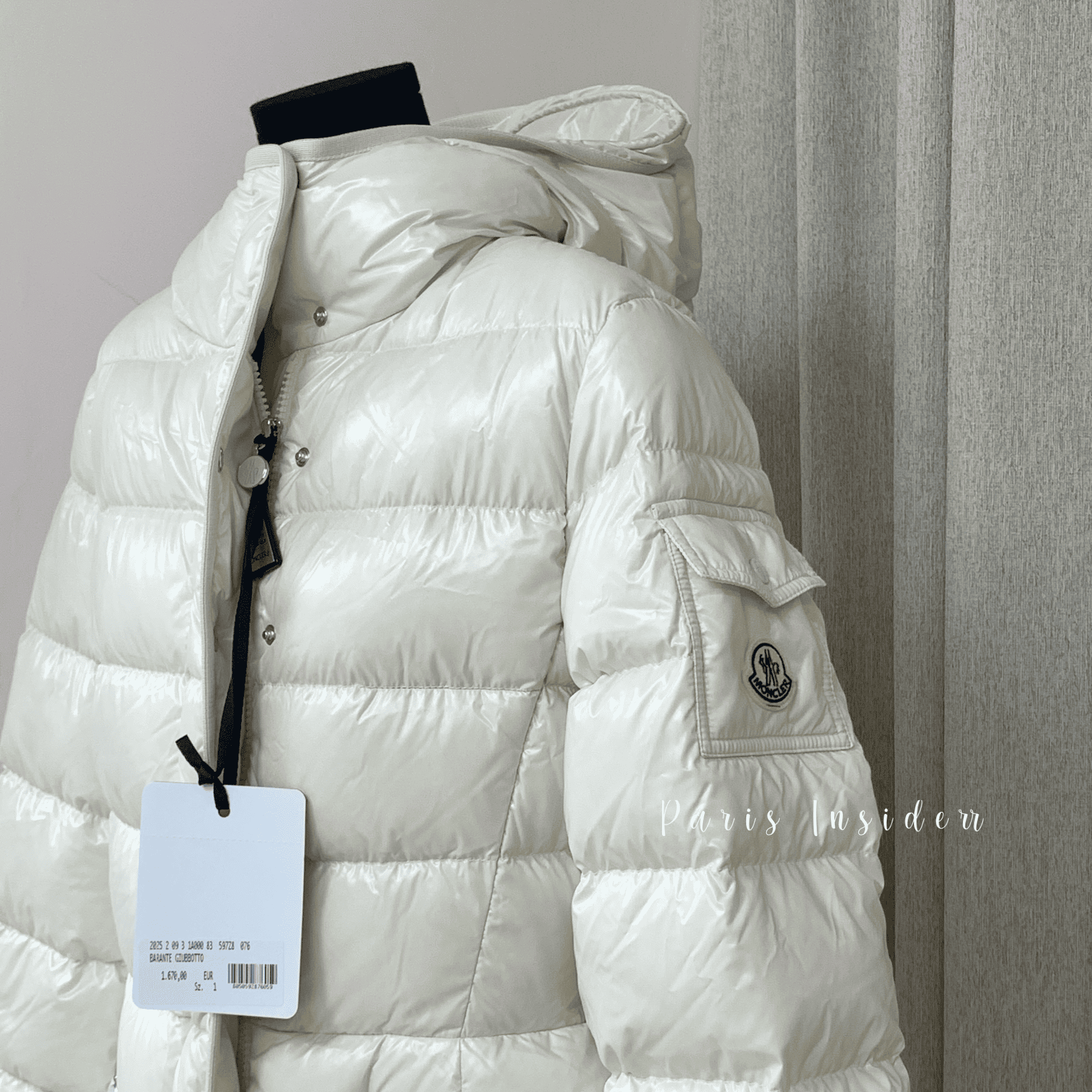 Moncler Barante down jacket Barante Giubbotto - off white 象牙白 - Image 2
