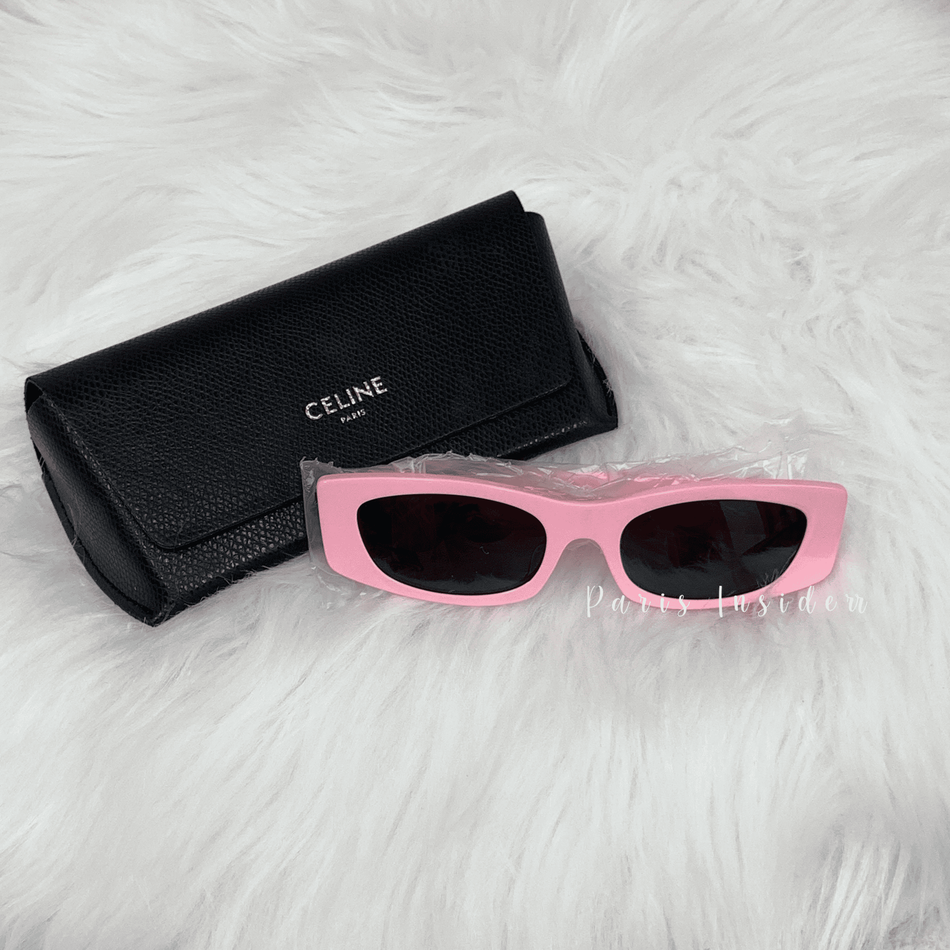 Celine monochrome sunglasses - pink 粉