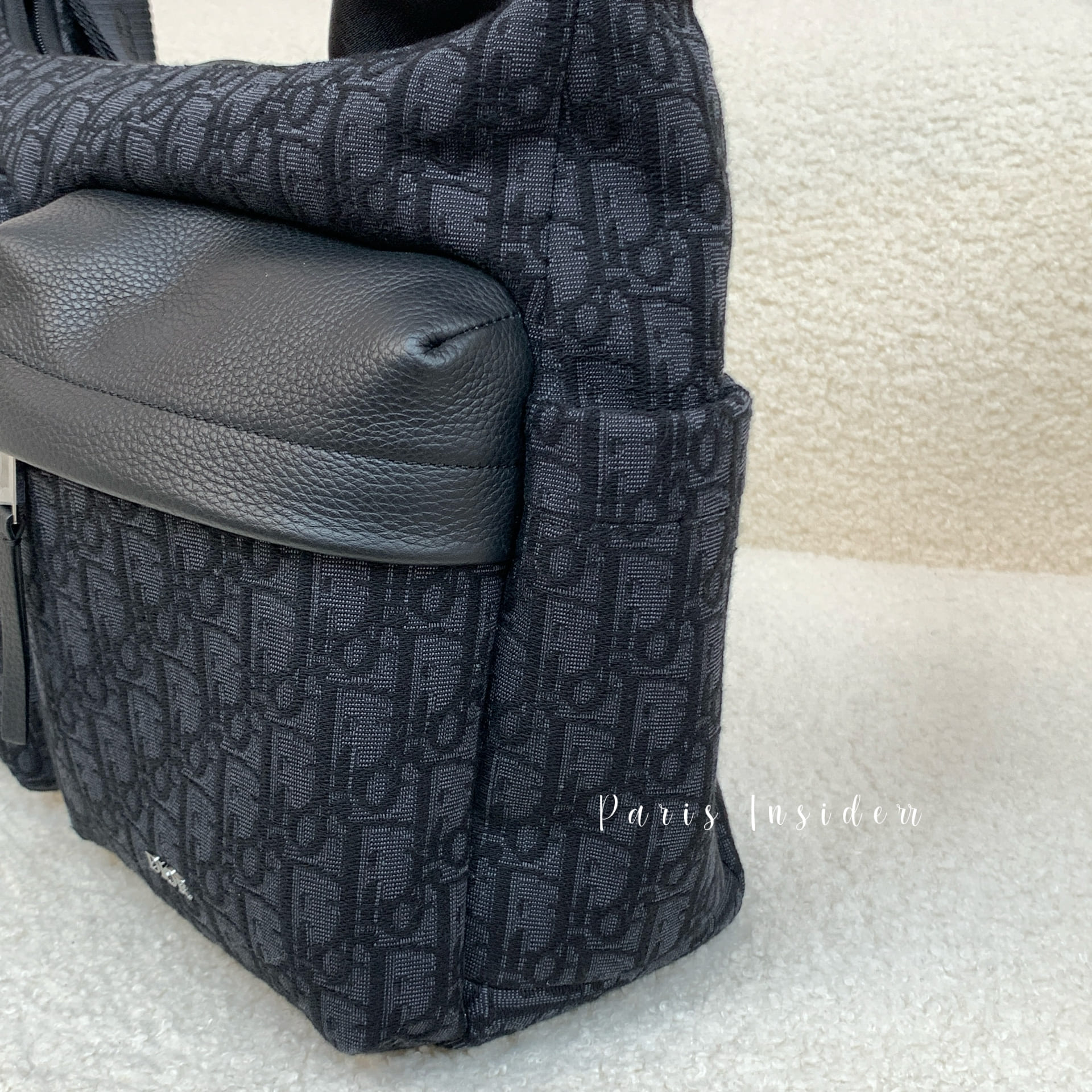 Dior medium rider soft hobo bag - black 黑 - Image 2