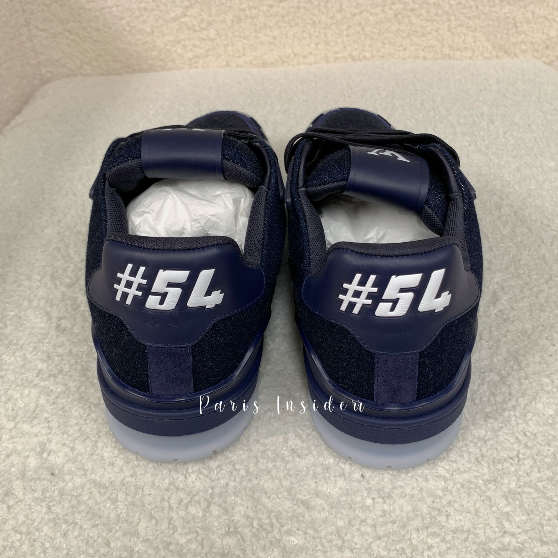 Louis Vuitton Trainers - blue 藍 - Image 4