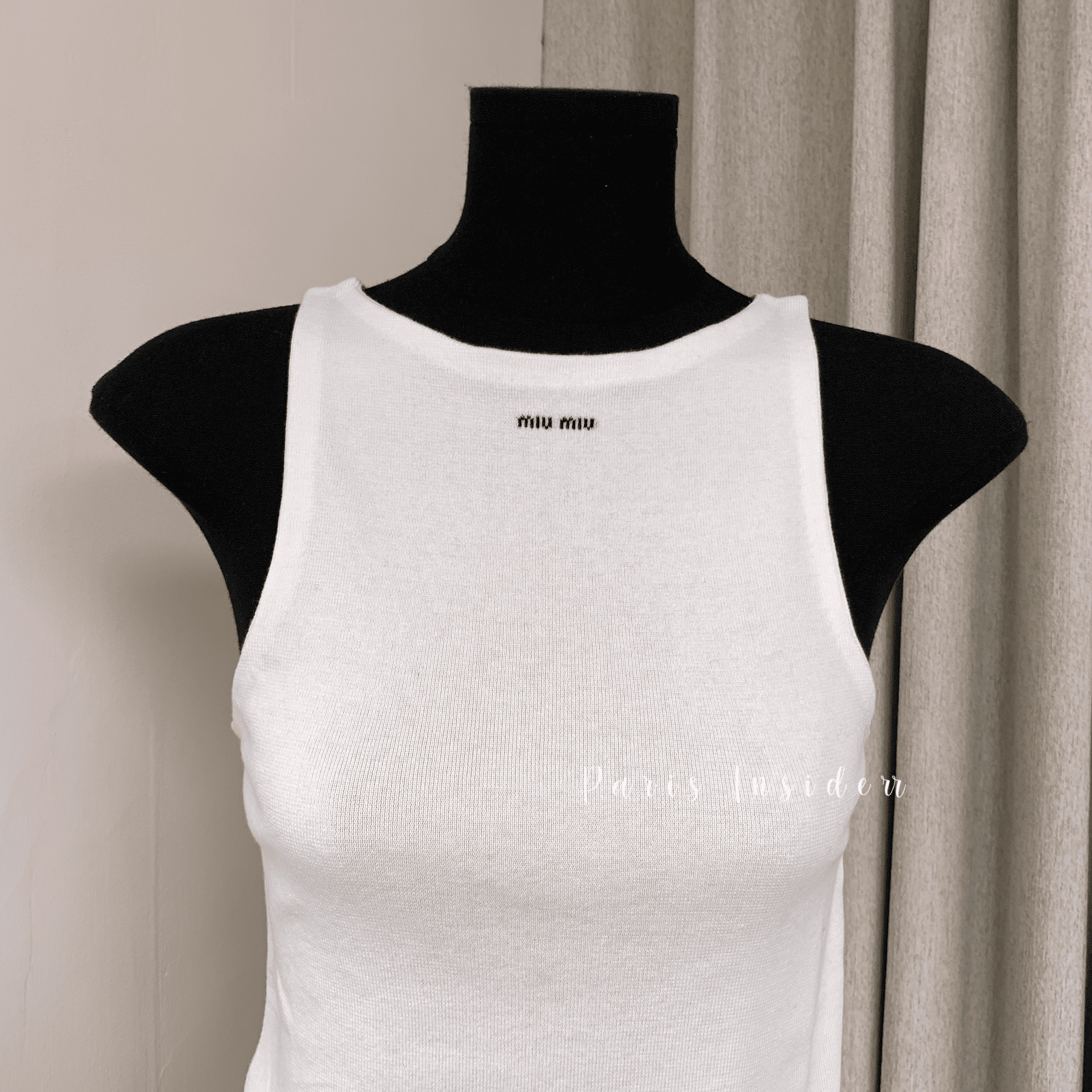 Miu Miu Tank Top and Miniskirt - Image 2