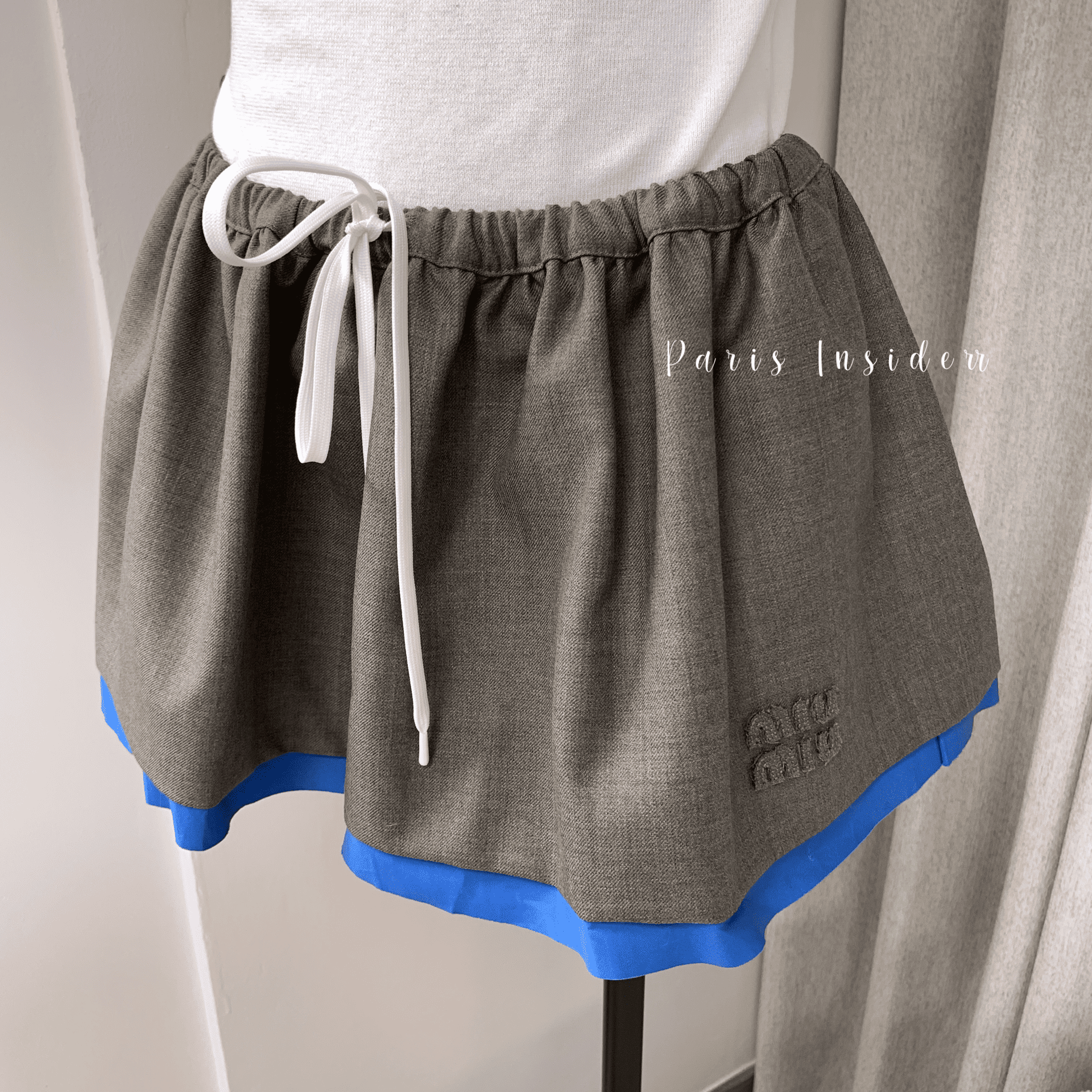 Miu Miu Tank Top and Miniskirt - Image 3