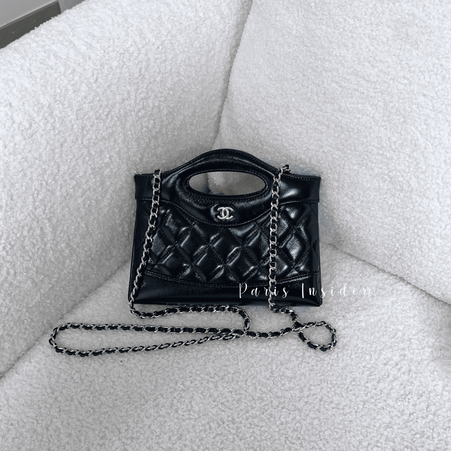 Chanel 24S 31 Nano Bag - black 黑