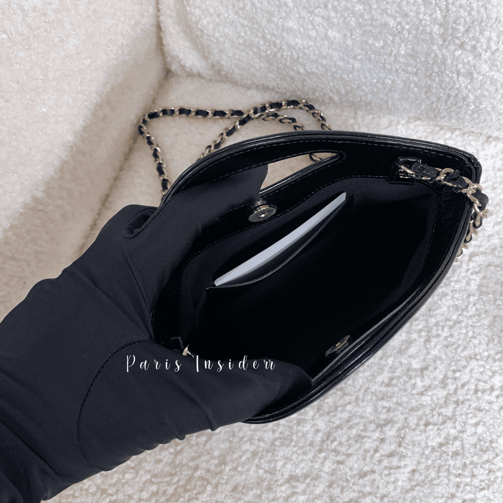 Chanel 24S 31 Nano Bag - black 黑 - Image 3