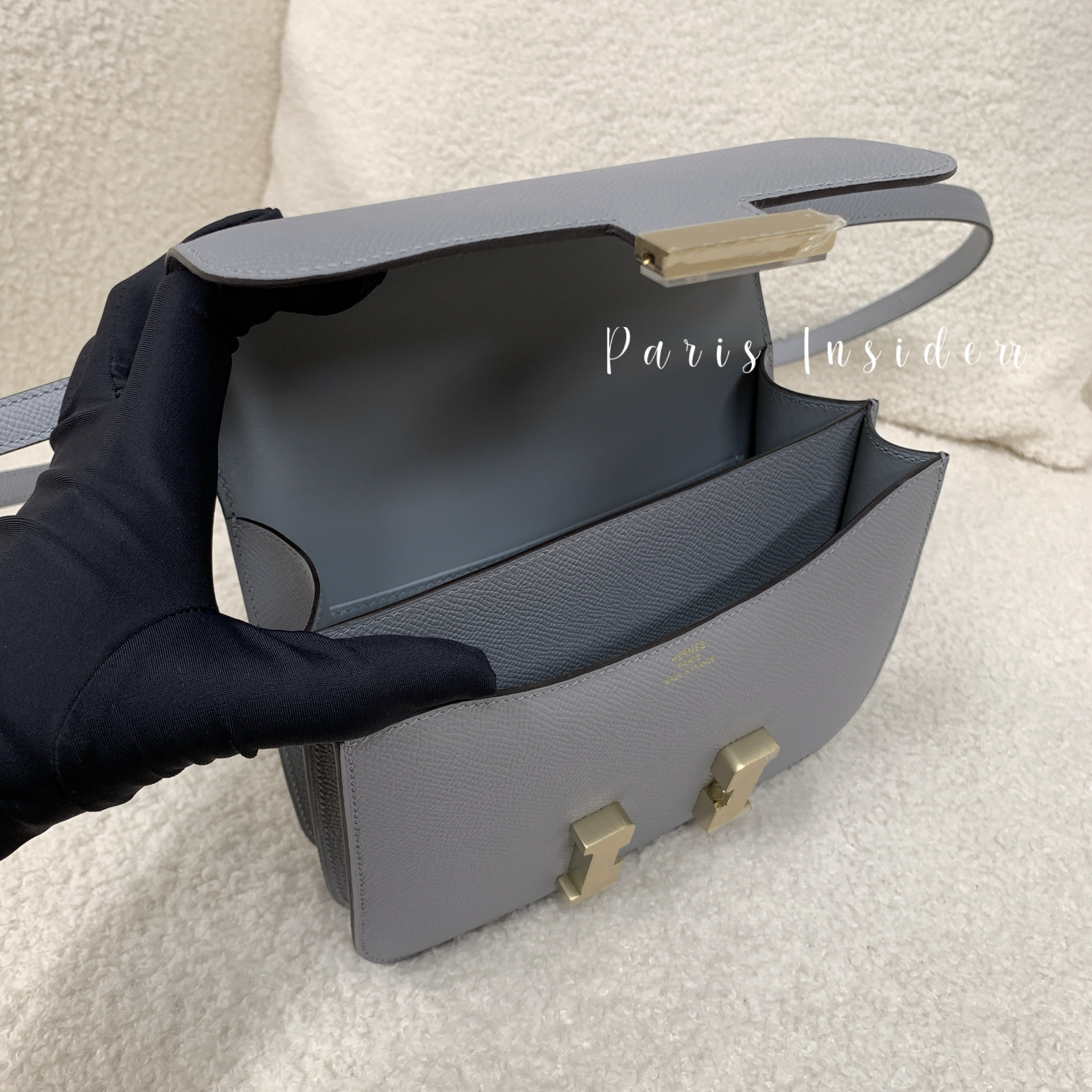 Hermes mini Constance - P0 gris pantin 木偶灰 - Image 3