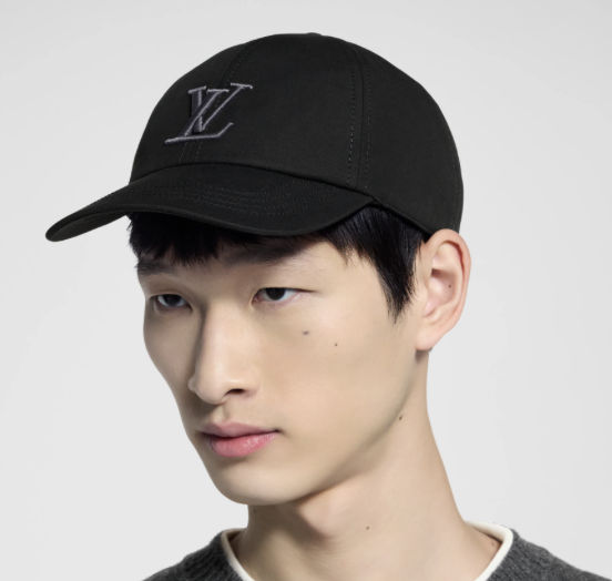 Louis Vuitton Only LV cap - black 黑 - Image 4