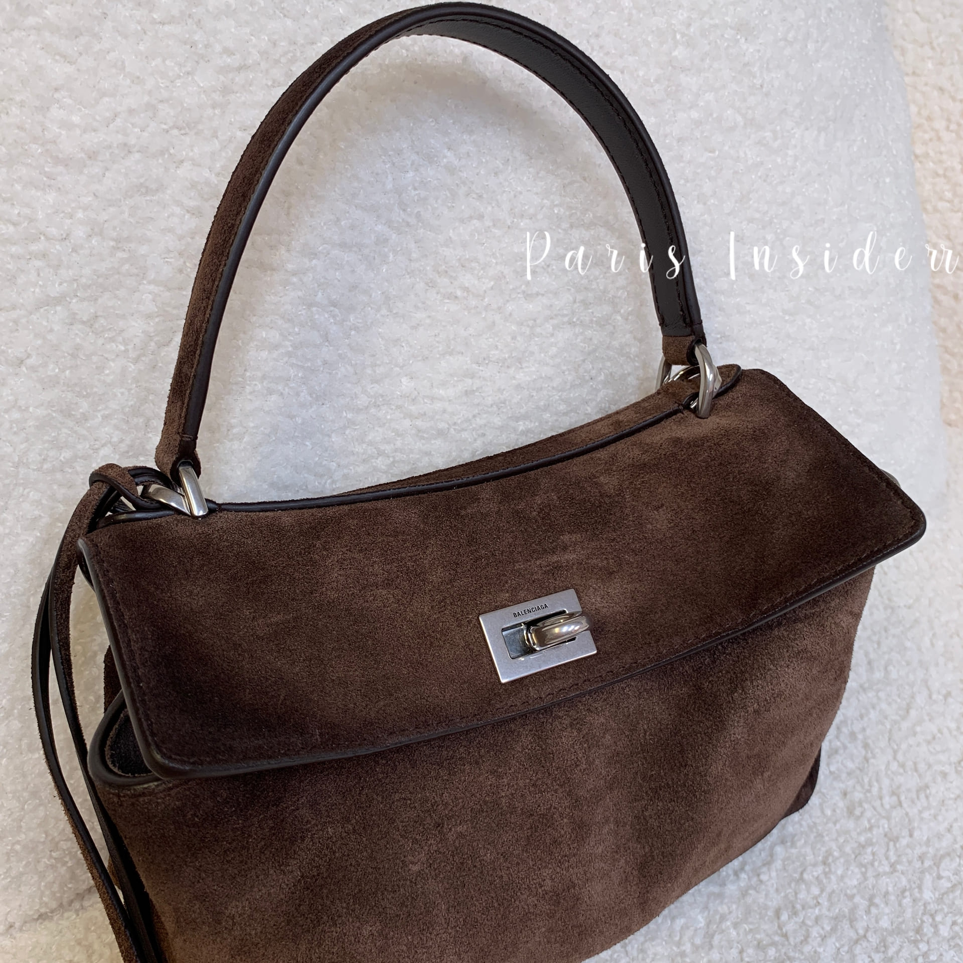 Balenciaga Rodeo Handbag Mini Size -Light Espresso 淺濃縮咖啡色 - Image 2