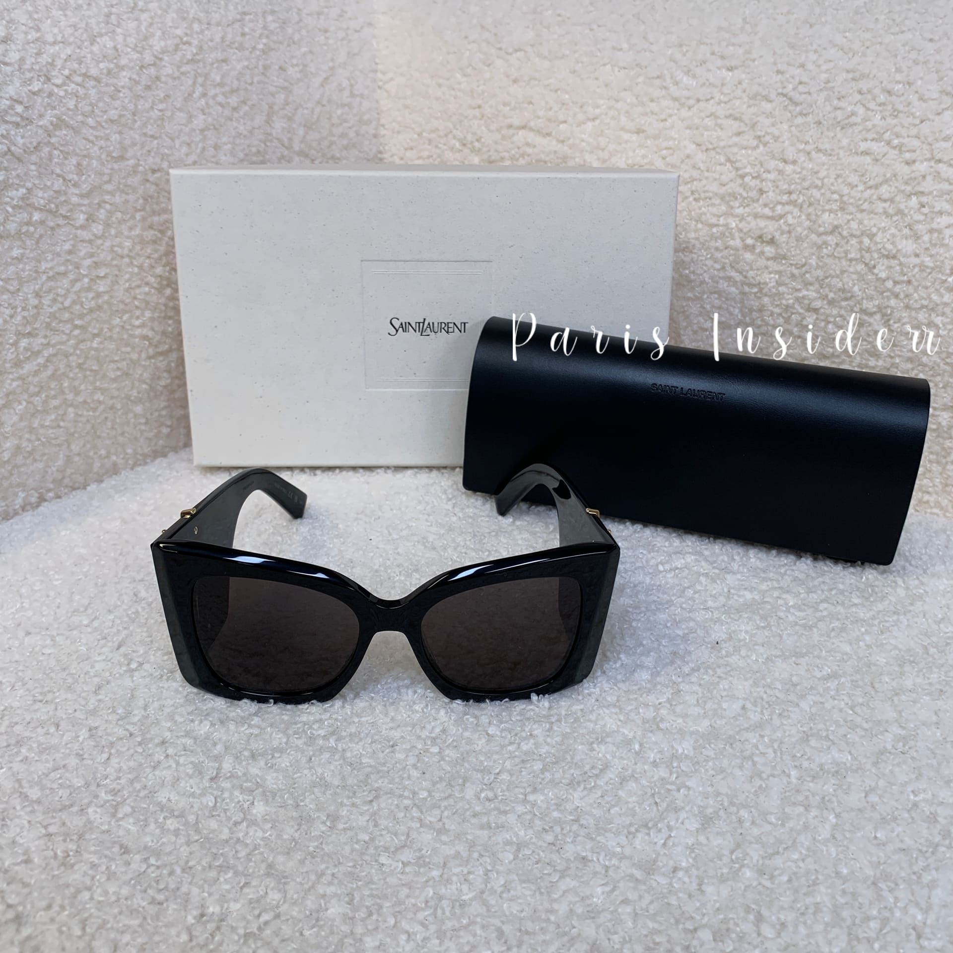 Saint Laurent M119/F Blaze Sunglasses - Black 黑 - Image 2